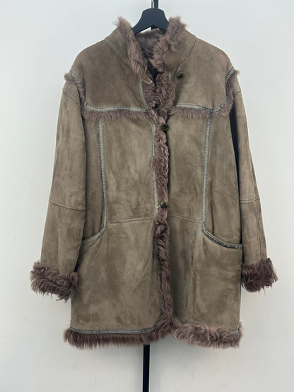 MONTONE SHEARLING TAGLIA: 48