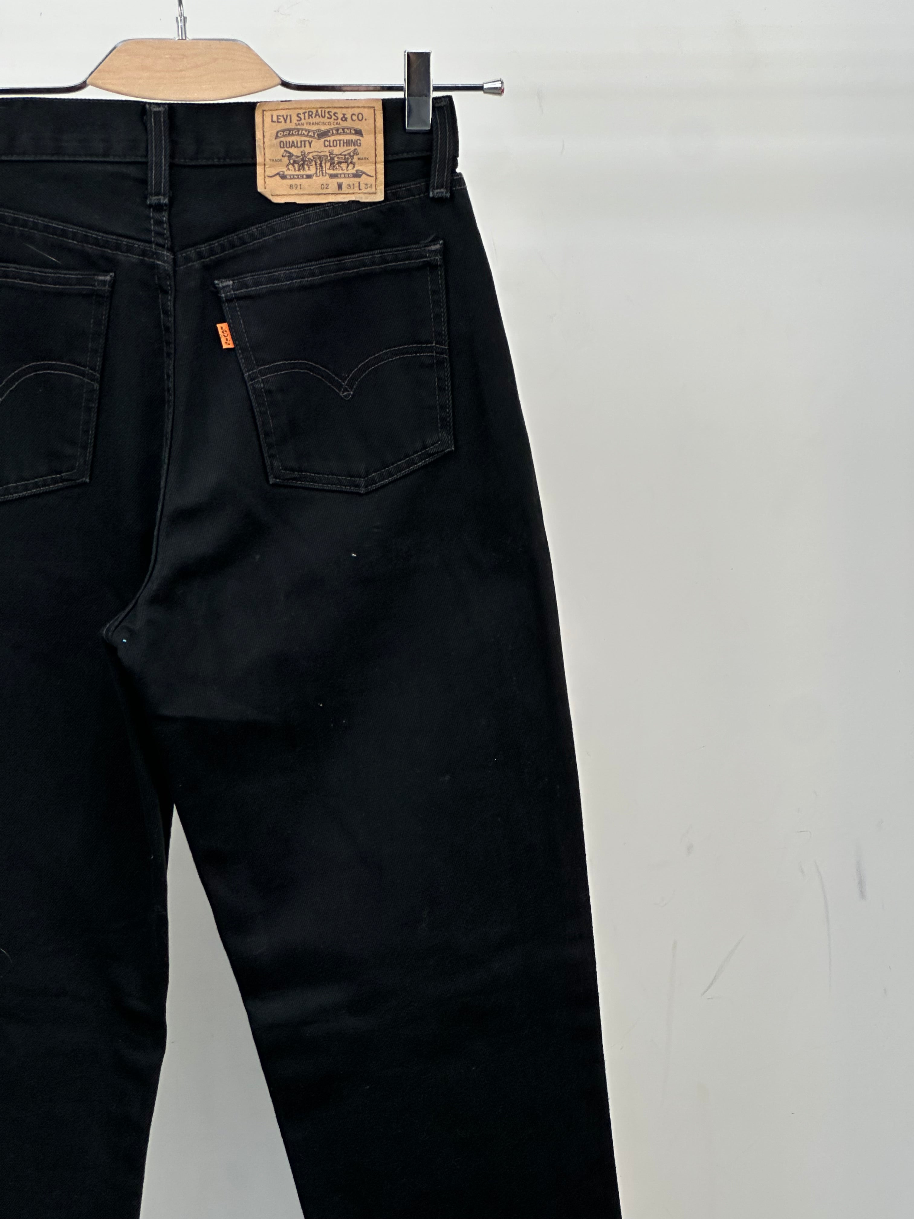 LEVI'S 891 ORANGE TAB FIT TAGLIA: 45 ITA = W31 L34