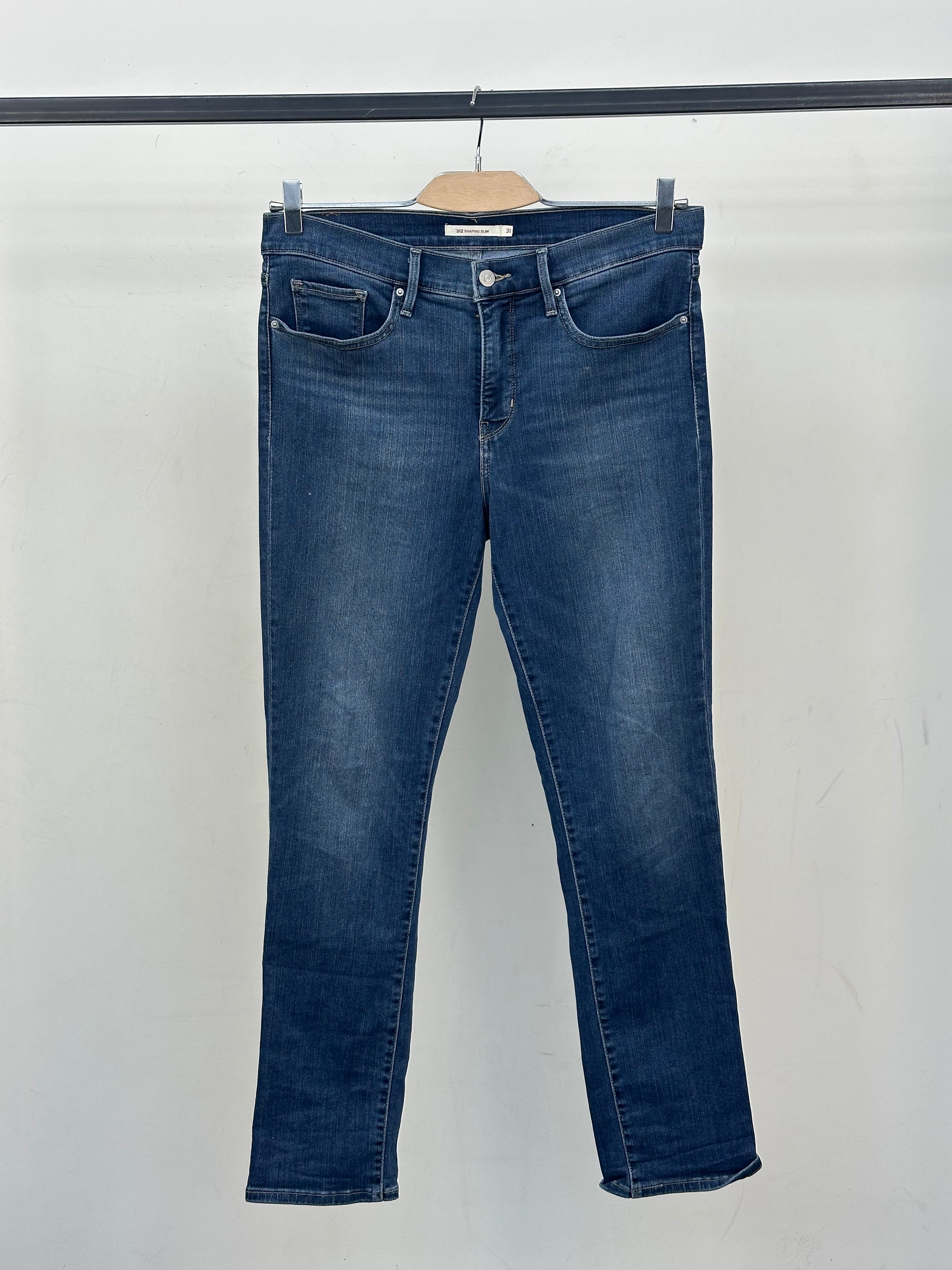 LEVI'S 312 SHAPING SLIM TAGLIA: 45 ITA = W31 L30