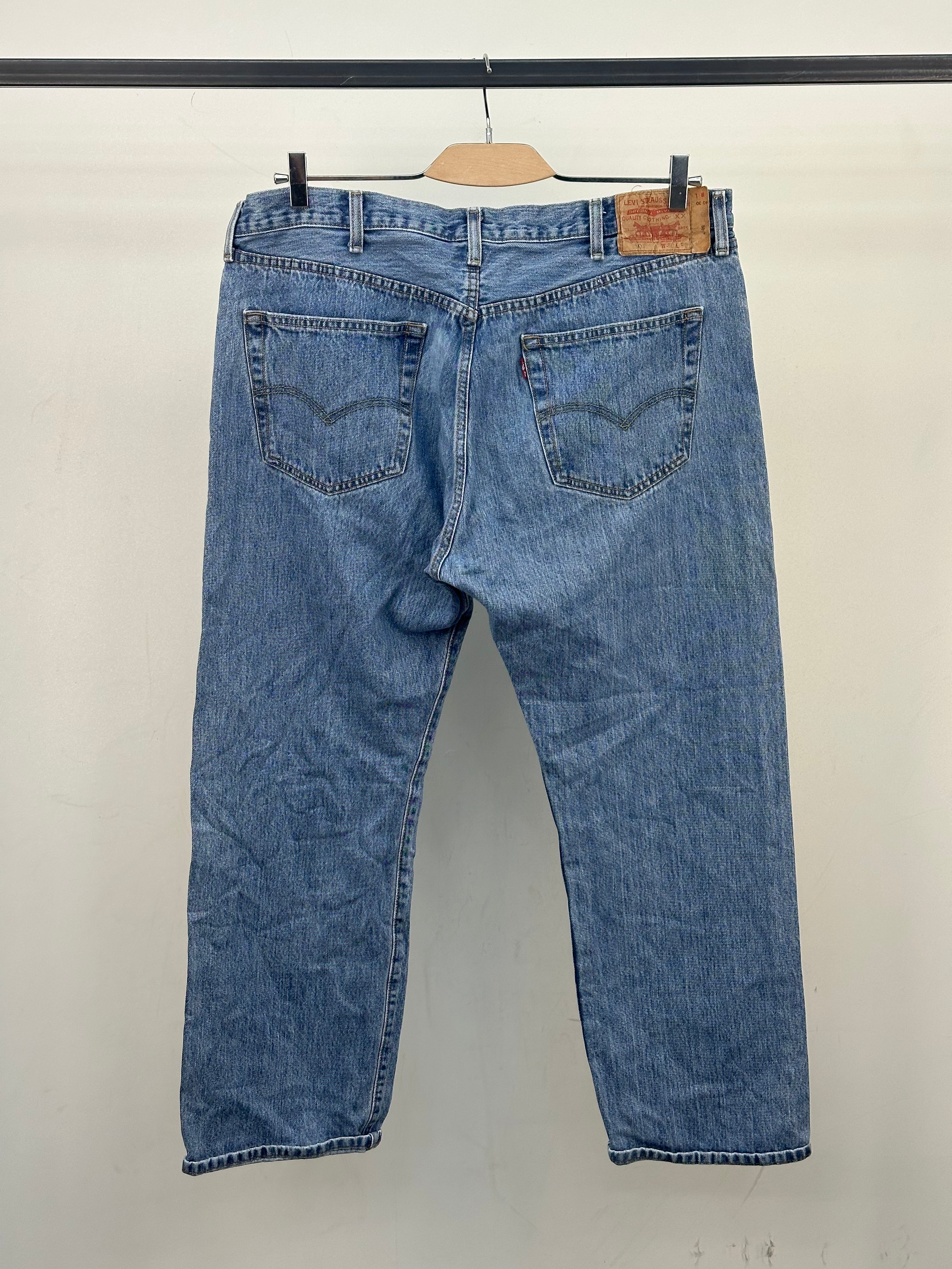 LEVI'S 505 STRAIGHT FIT TAGLIA: 54 ITA = W40 L30