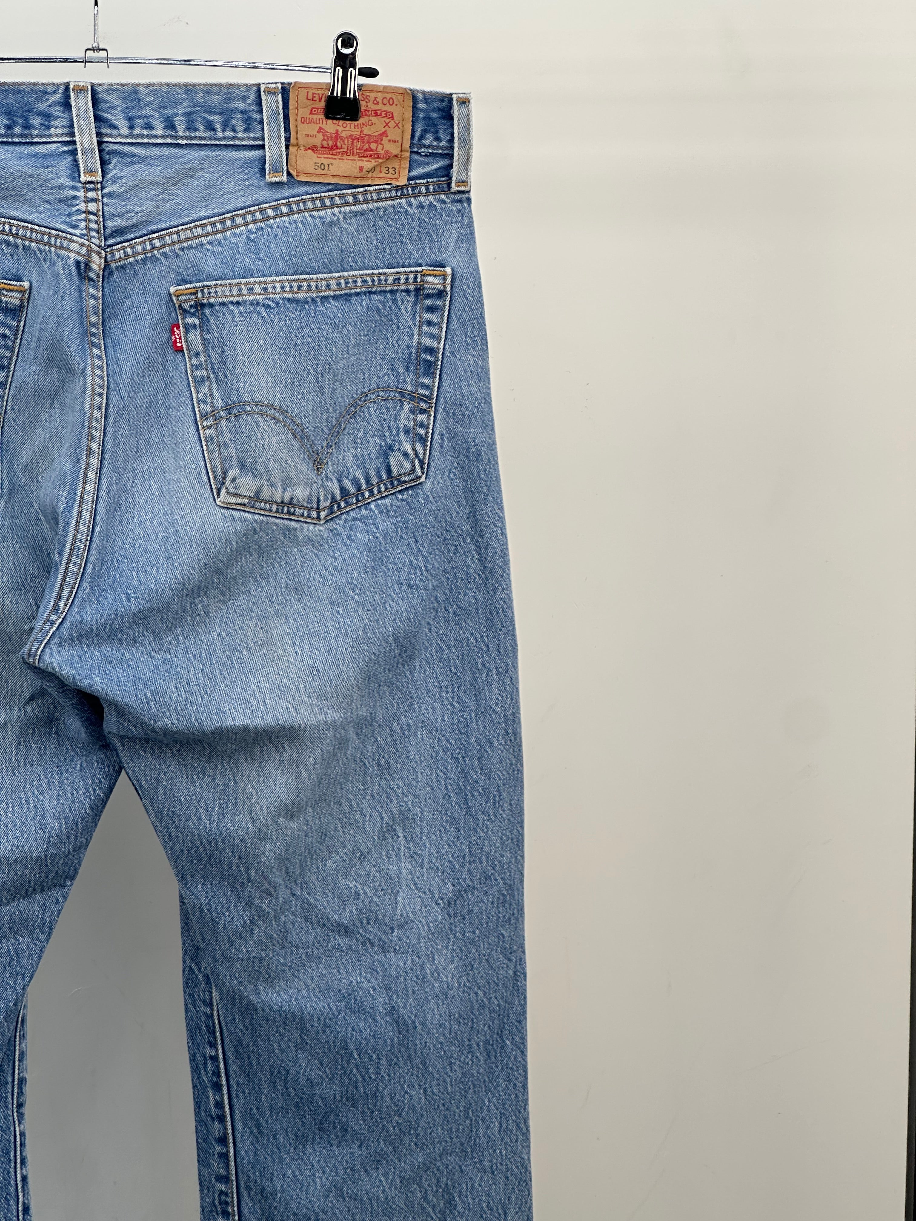 LEVI'S 501 TAGLIA: 54 ITA = W40 L33