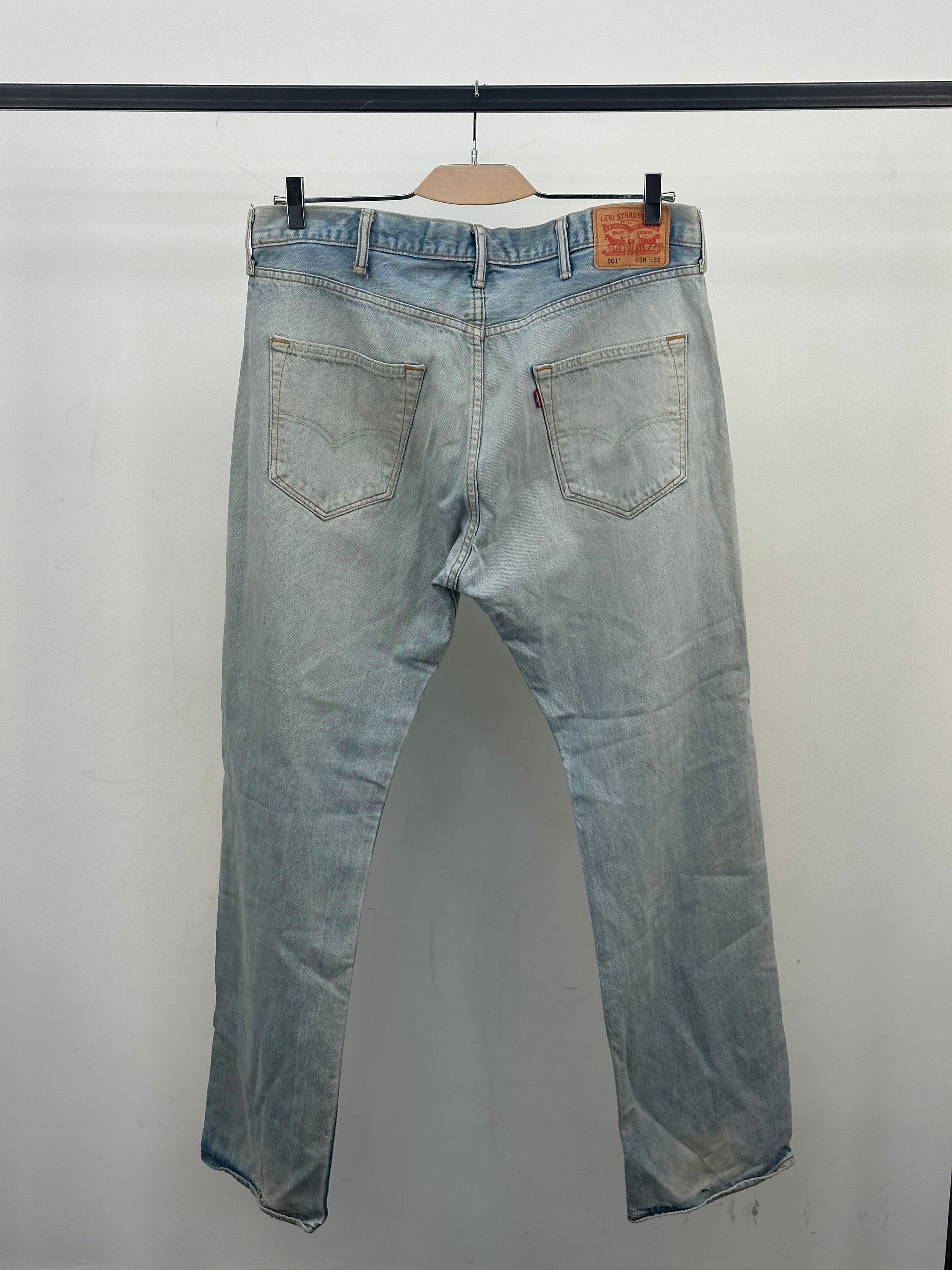 LEVI'S 501 REGULAR FIT TAGLIA: 52 ITA = W38 L32