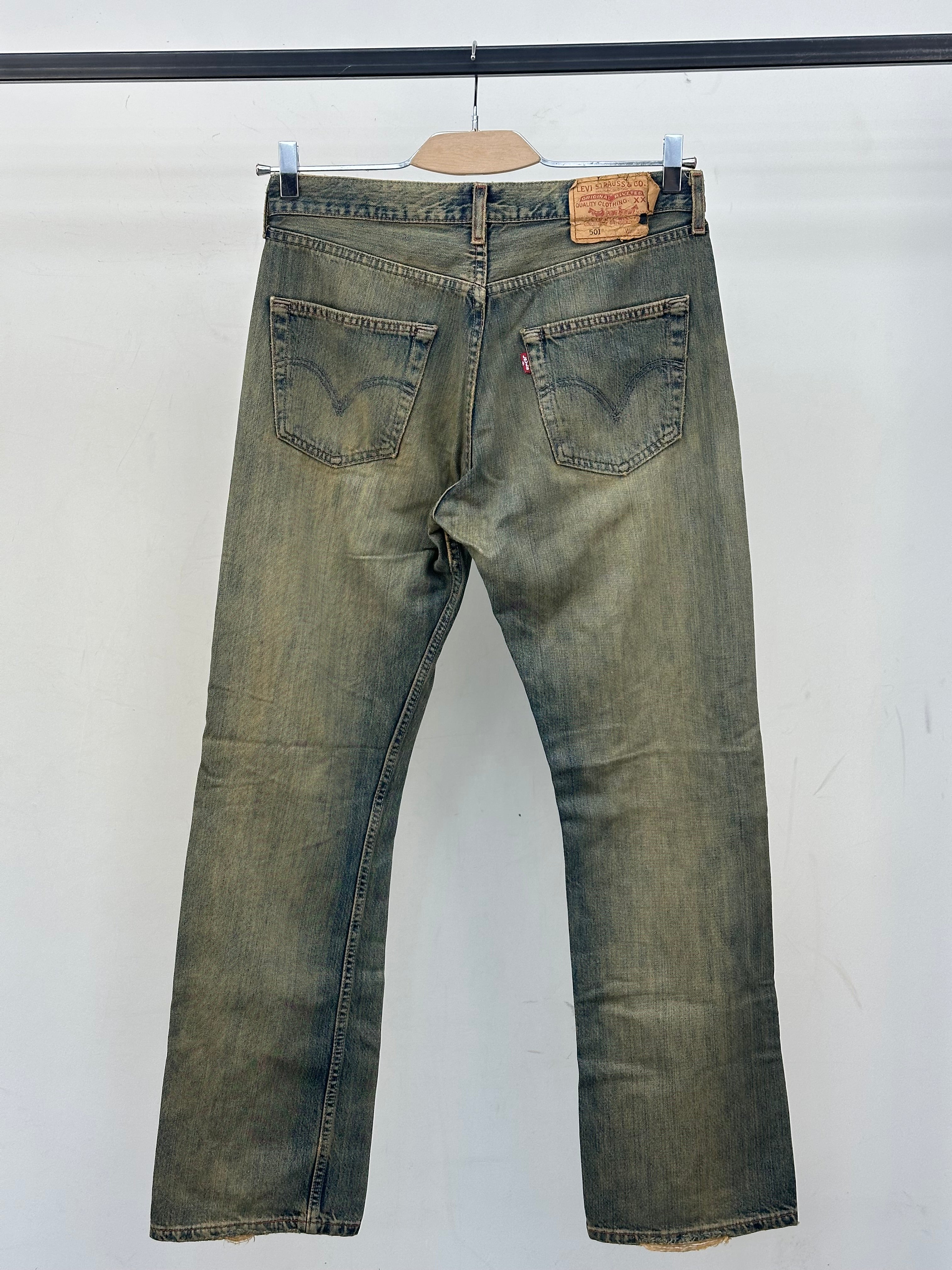 LEVI'S 501 REGULAR FIT TAGLIA: 46 ITA = W32 L32