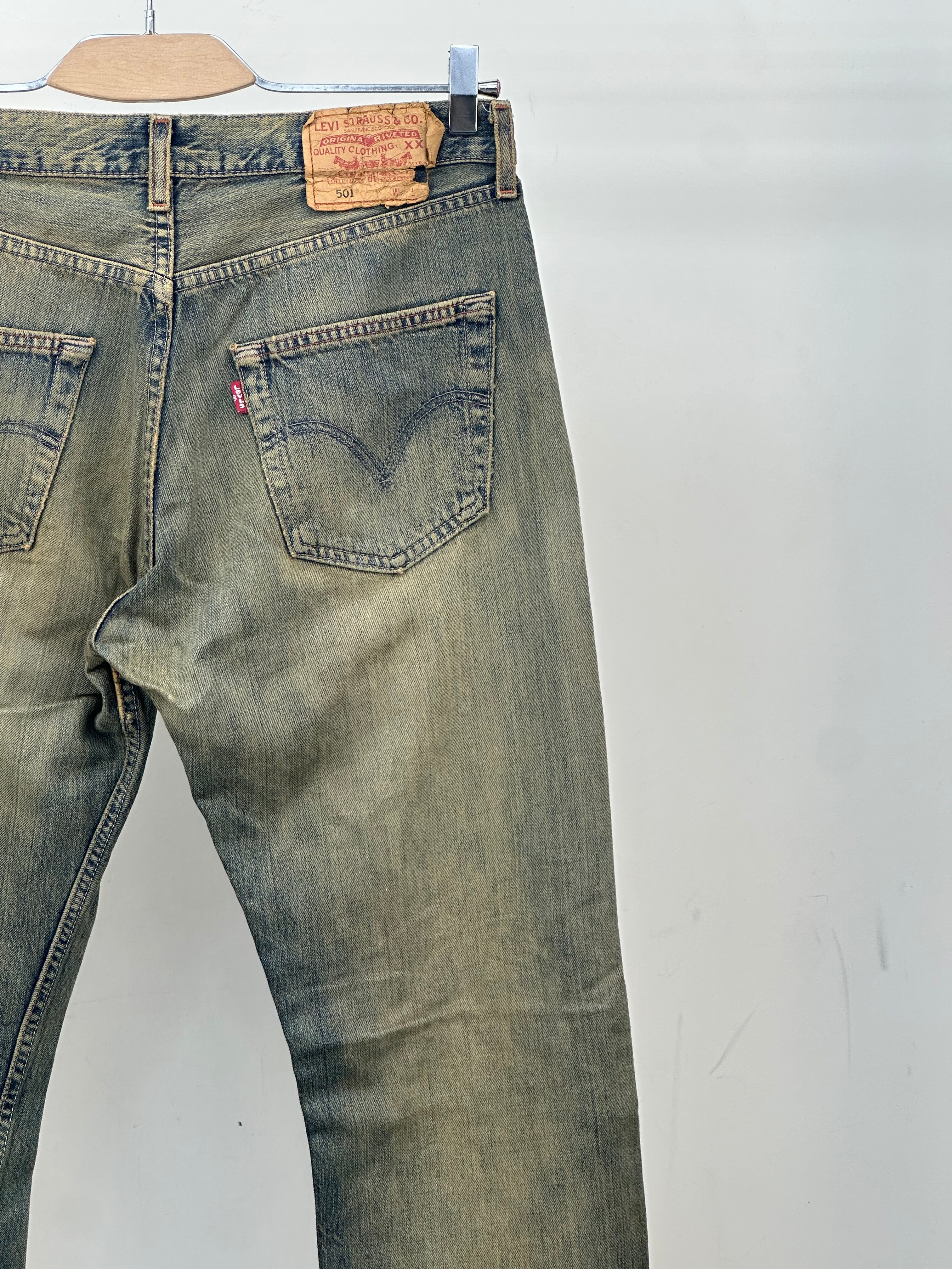 LEVI'S 501 REGULAR FIT TAGLIA: 46 ITA = W32 L32