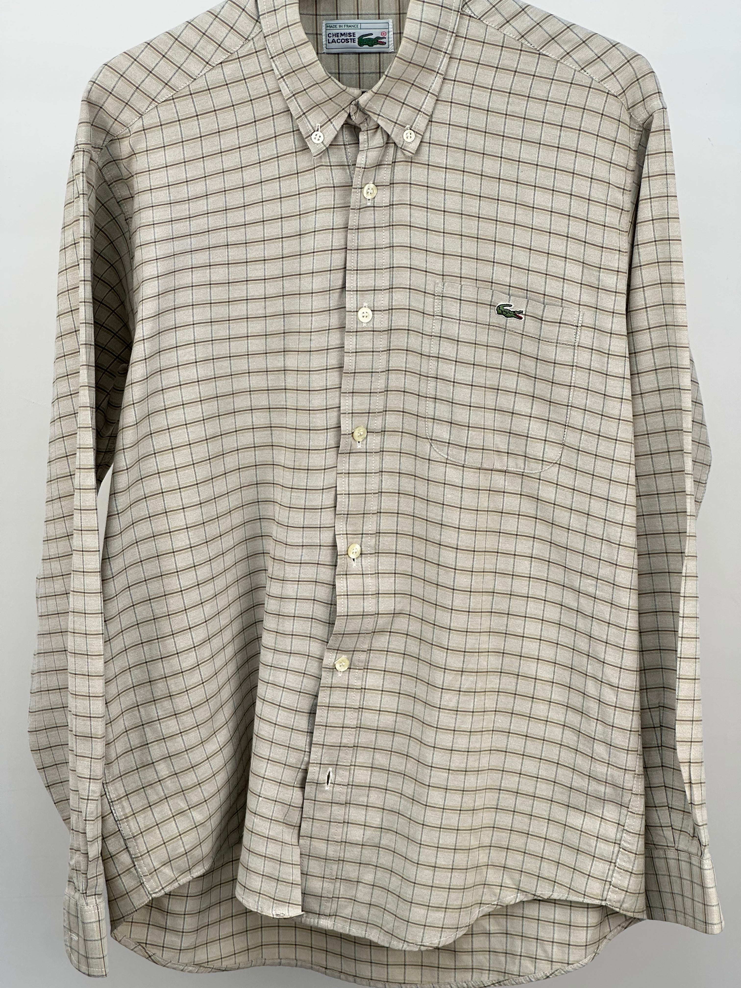 CAMICIA LACOSTE TAGLIA : L