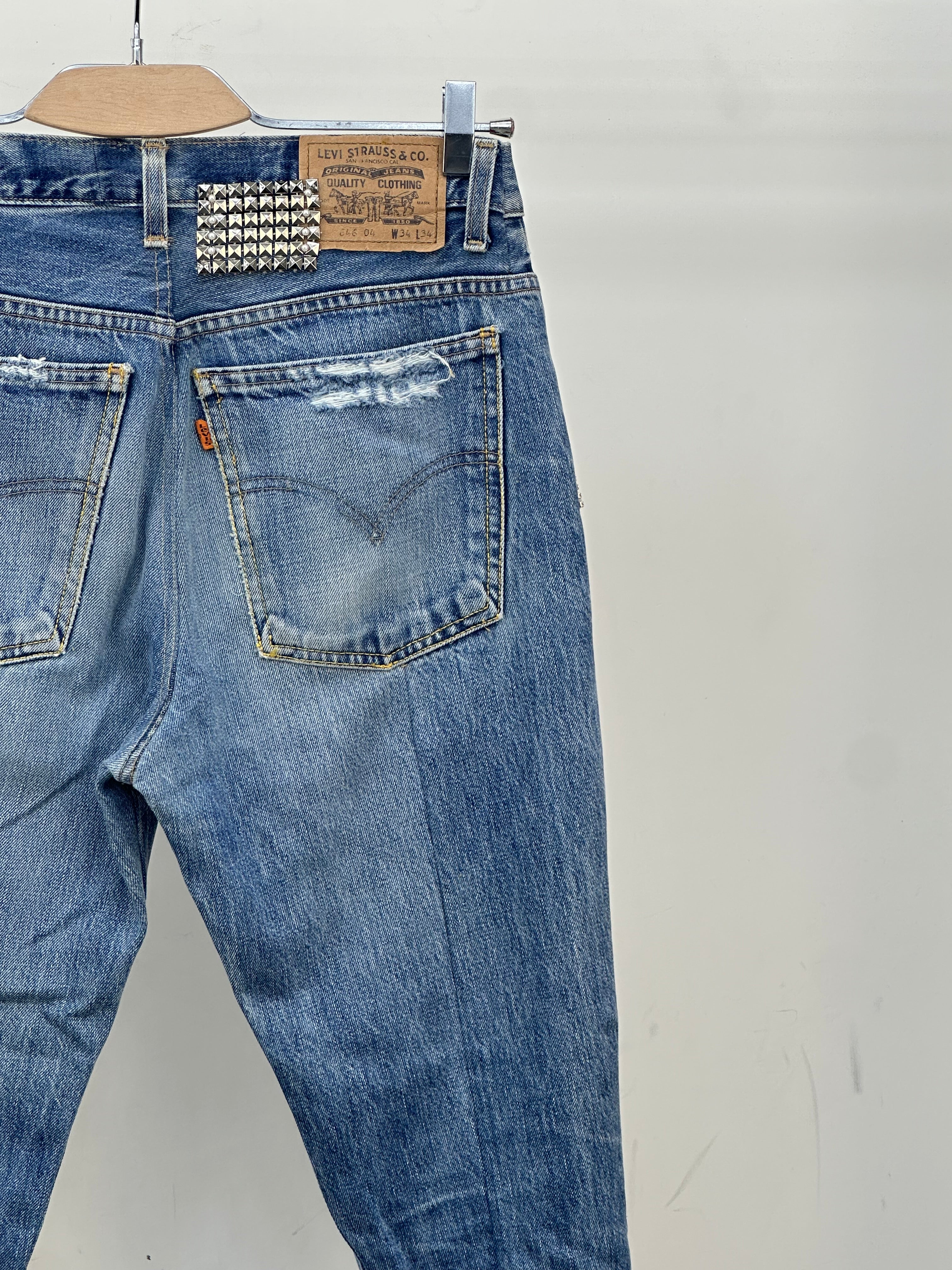 LEVI'S ORANGE TAB FIT TAGLIA: 48 ITA = W34 L34