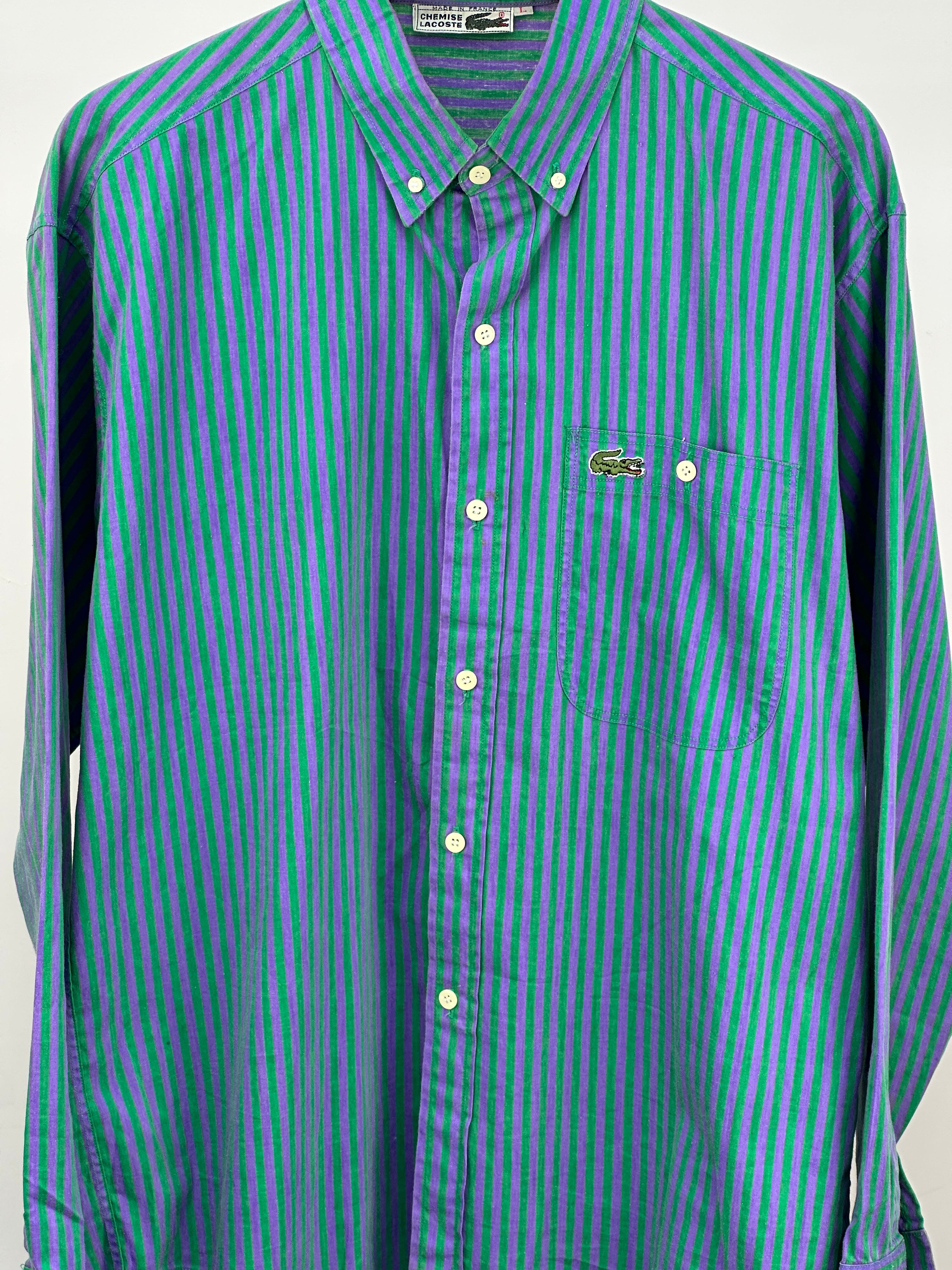 CAMICIA LACOSTE TAGLIA : L