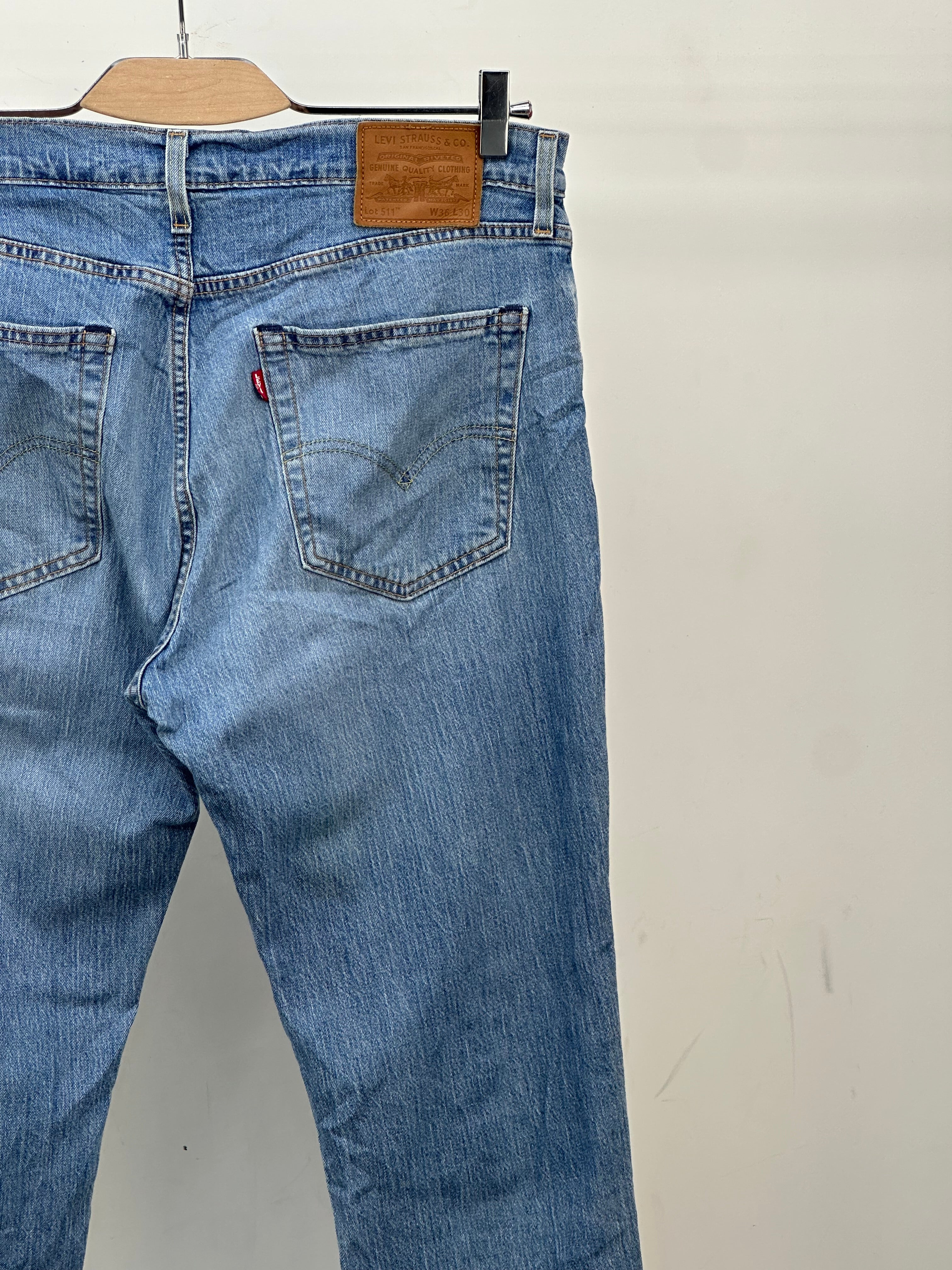 LEVI'S 511 SLIM FIT TAGLIA: 50 ITA = W36 L30