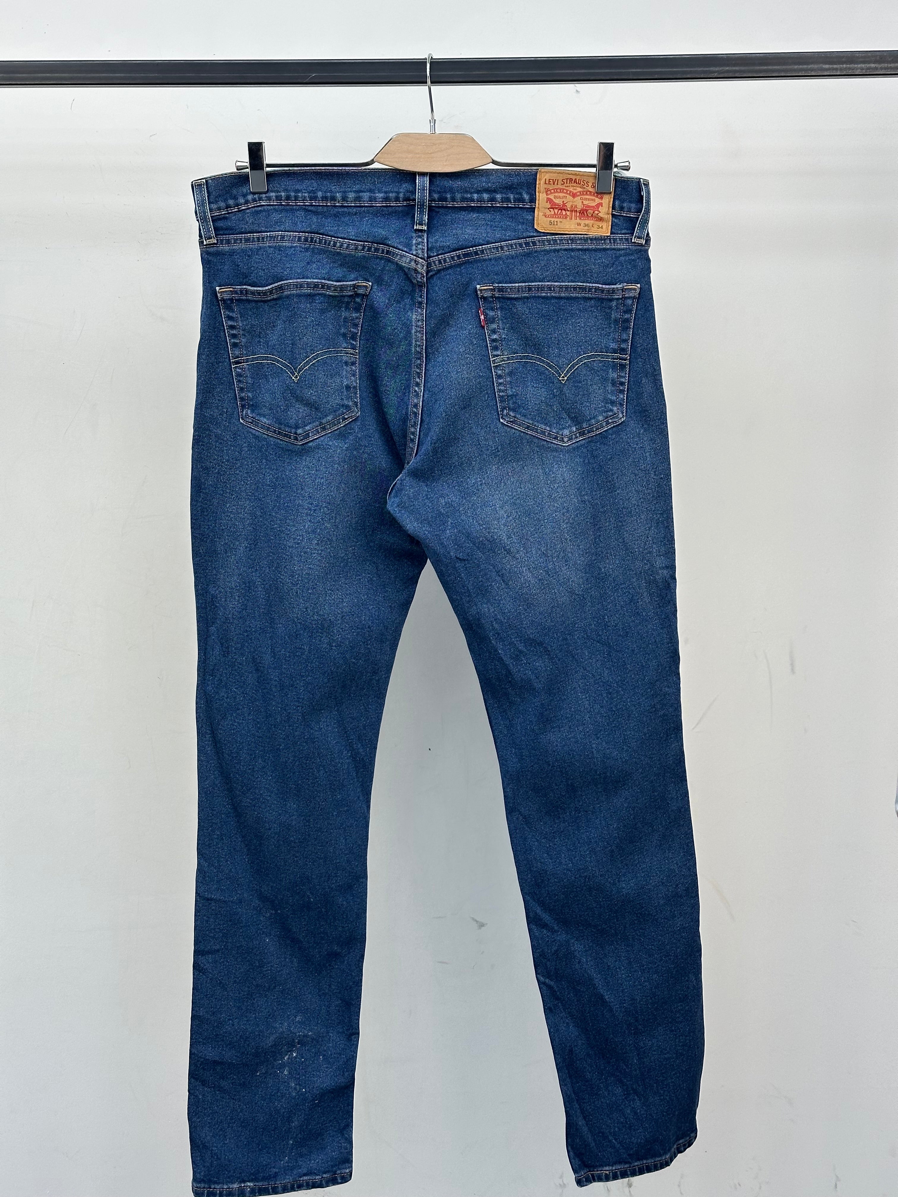 LEVI'S 511 SLIM FIT TAGLIA: 50 ITA = W36 L34