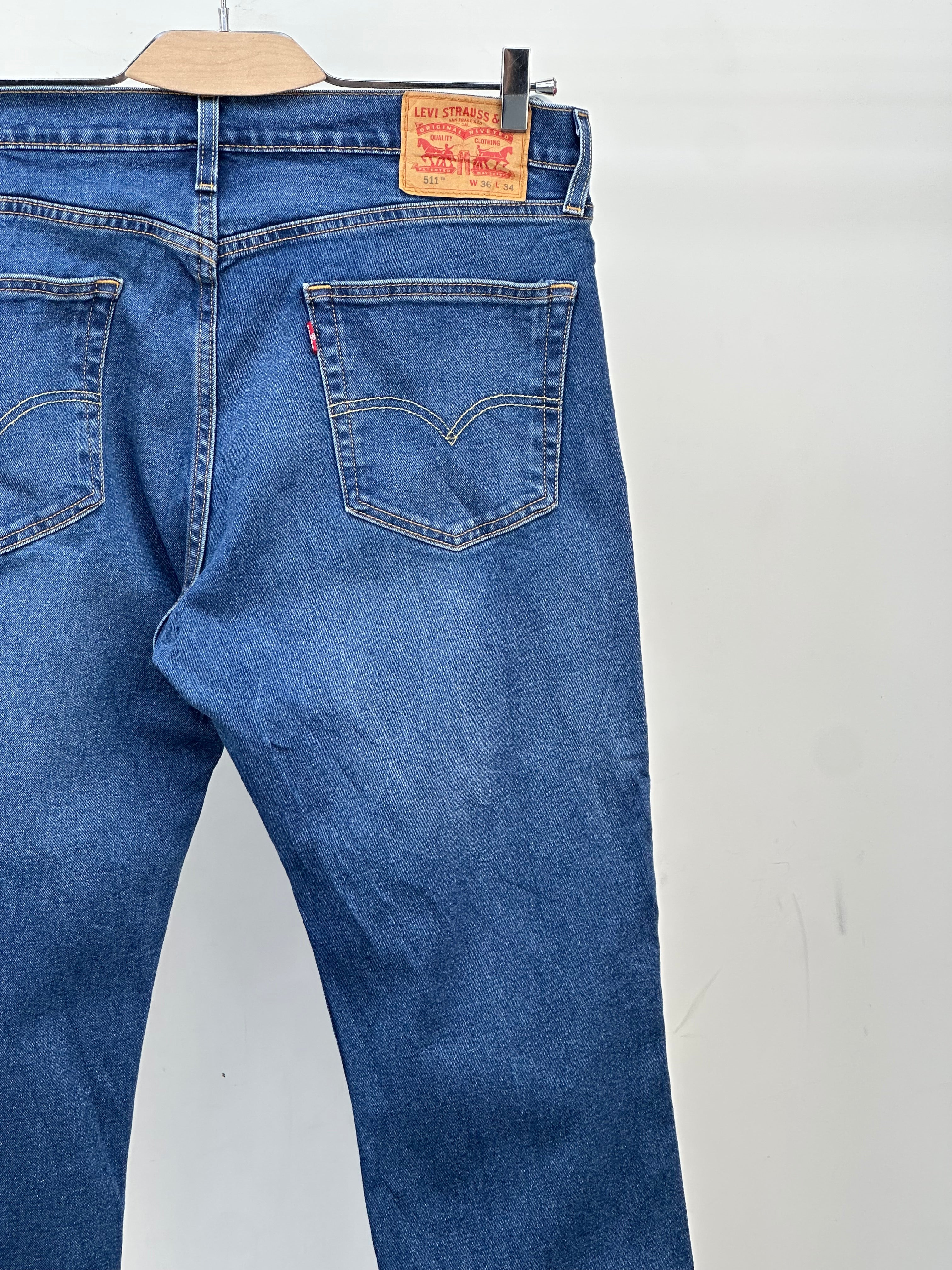 LEVI'S 511 SLIM FIT TAGLIA: 50 ITA = W36 L34