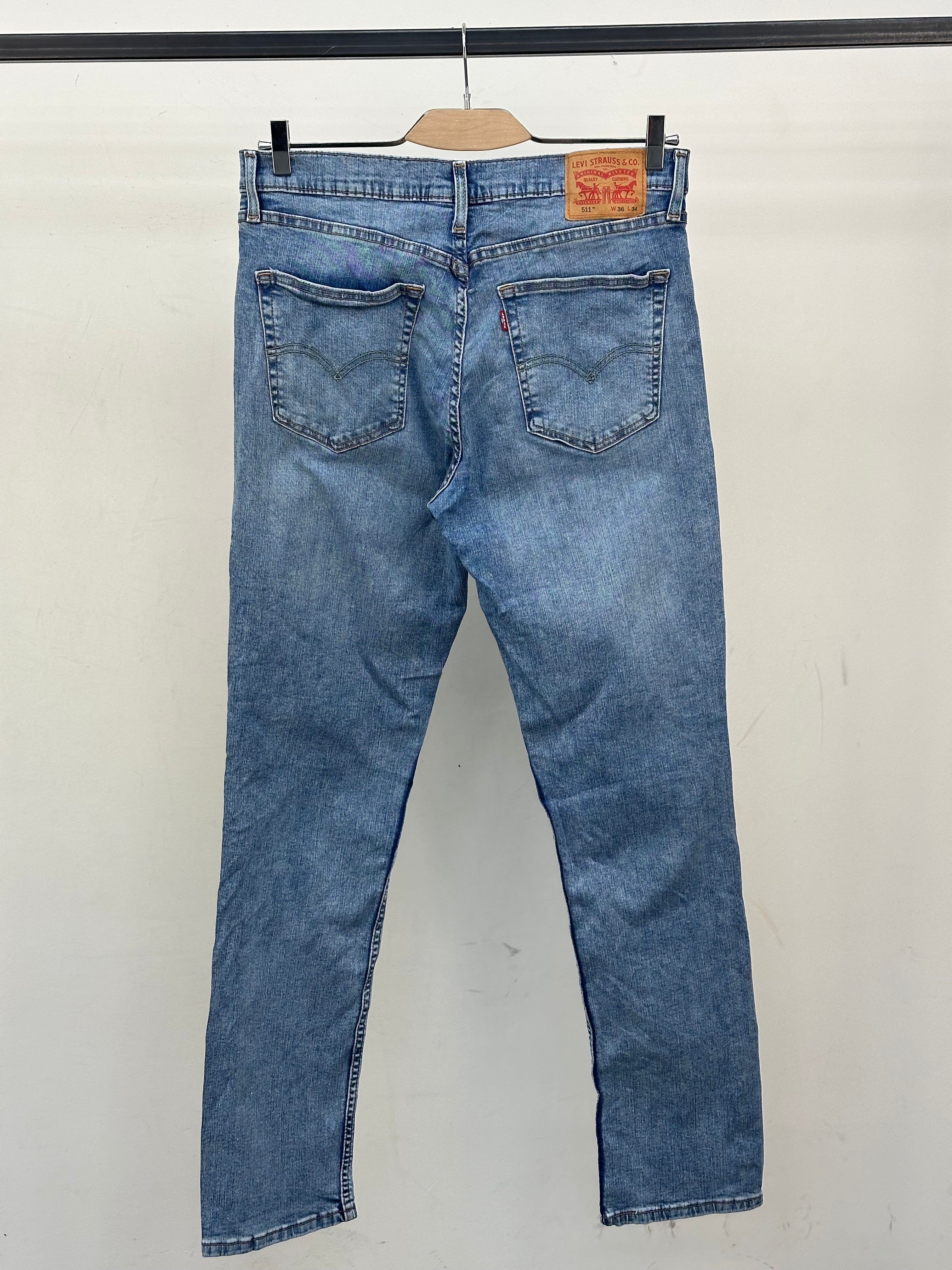 LEVI'S 511 SLIM FIT TAGLIA: 50 ITA = W36 L34