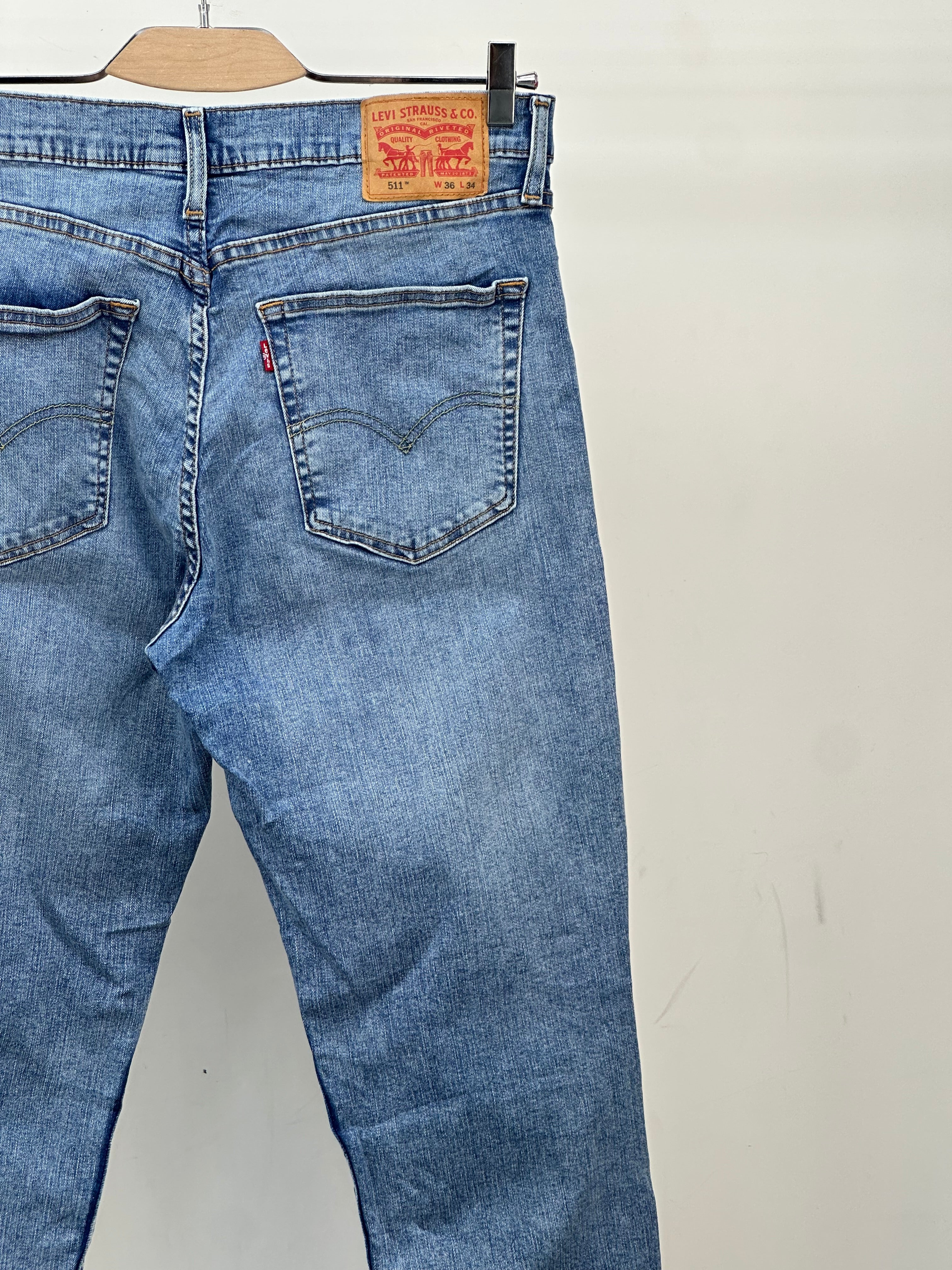 LEVI'S 511 SLIM FIT TAGLIA: 50 ITA = W36 L34