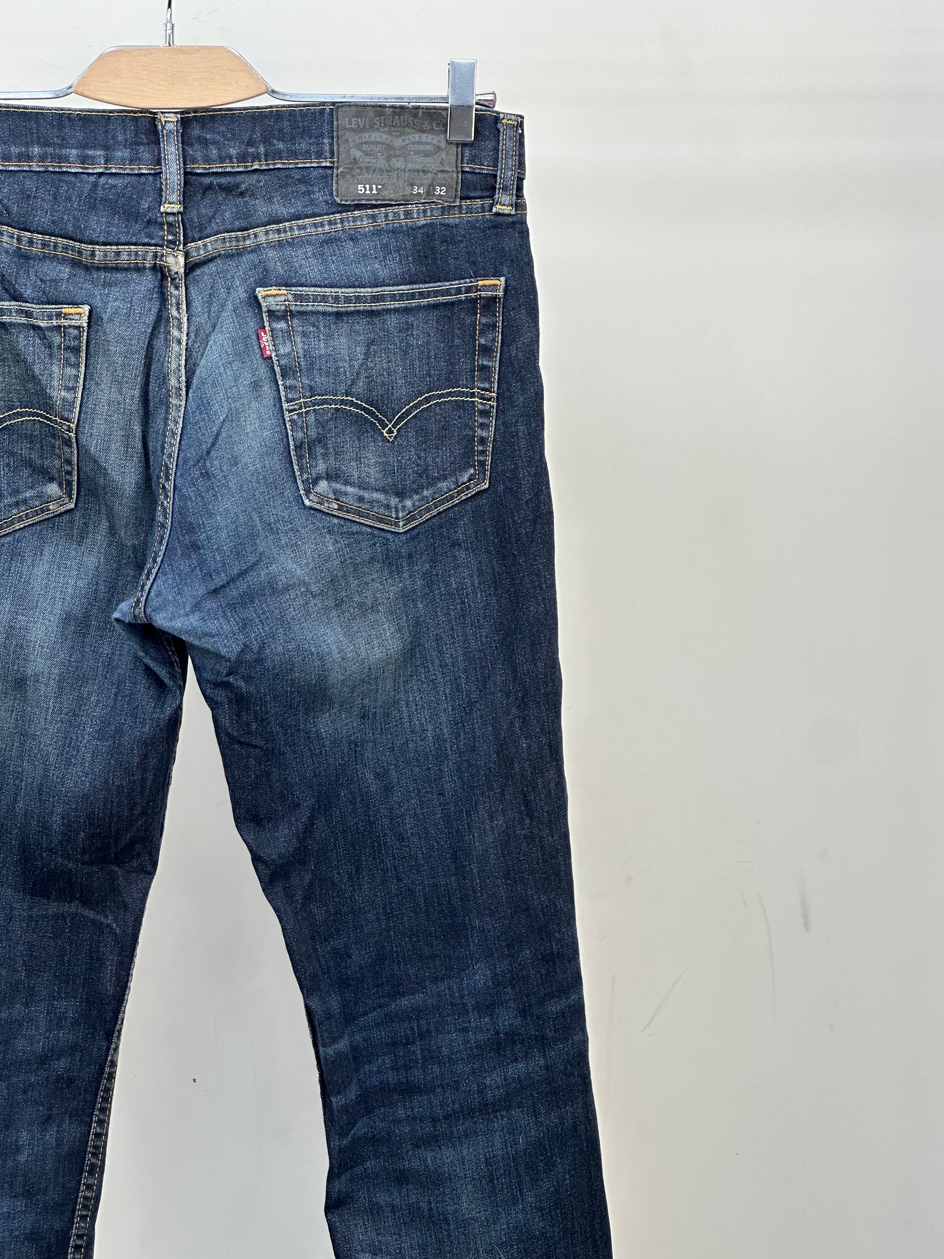 LEVI'S 511 SLIM FIT TAGLIA: 48 ITA = W34 L32