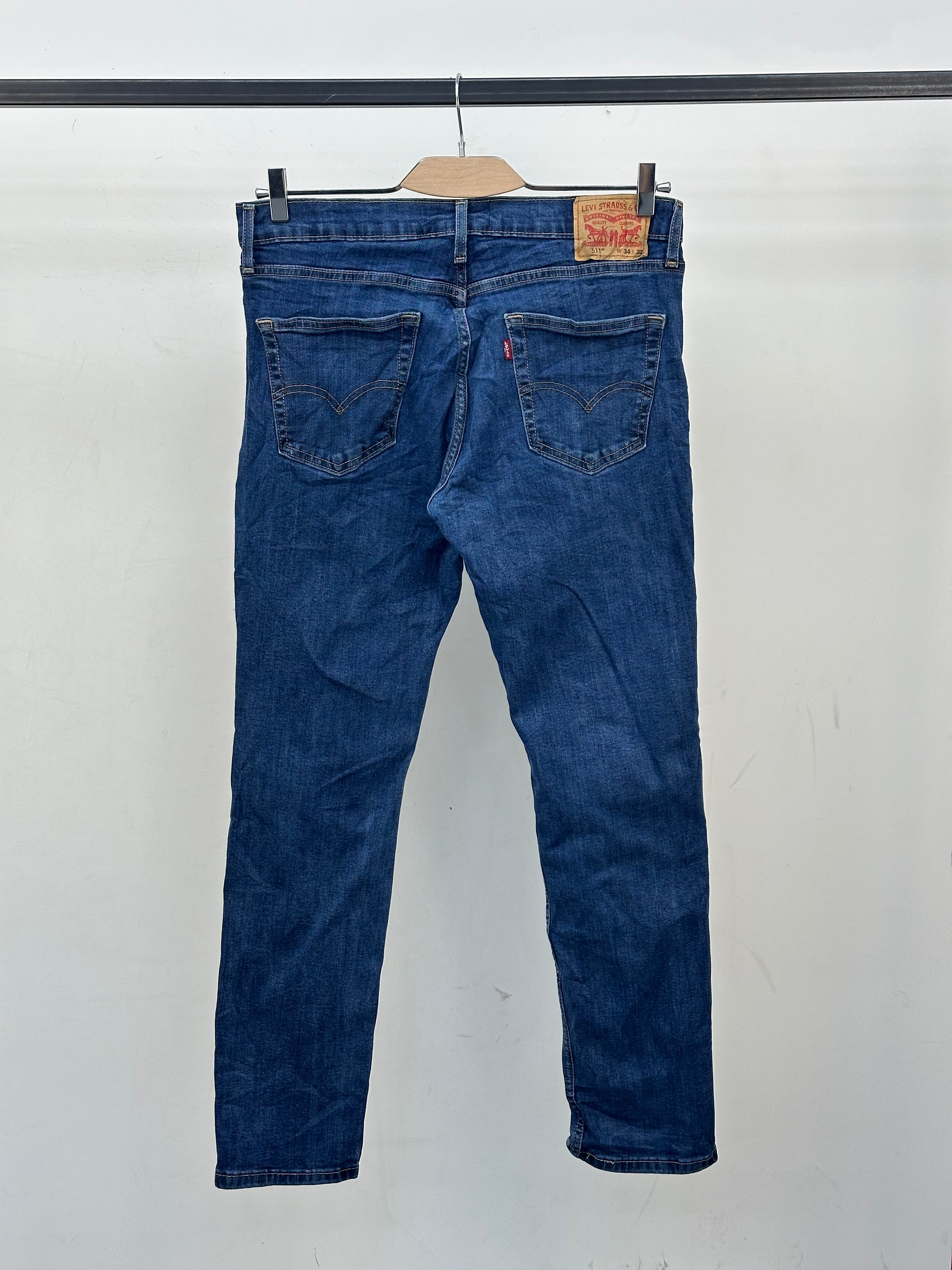 LEVI'S 511 SLIM FIT TAGLIA: 48 ITA = W34 L32