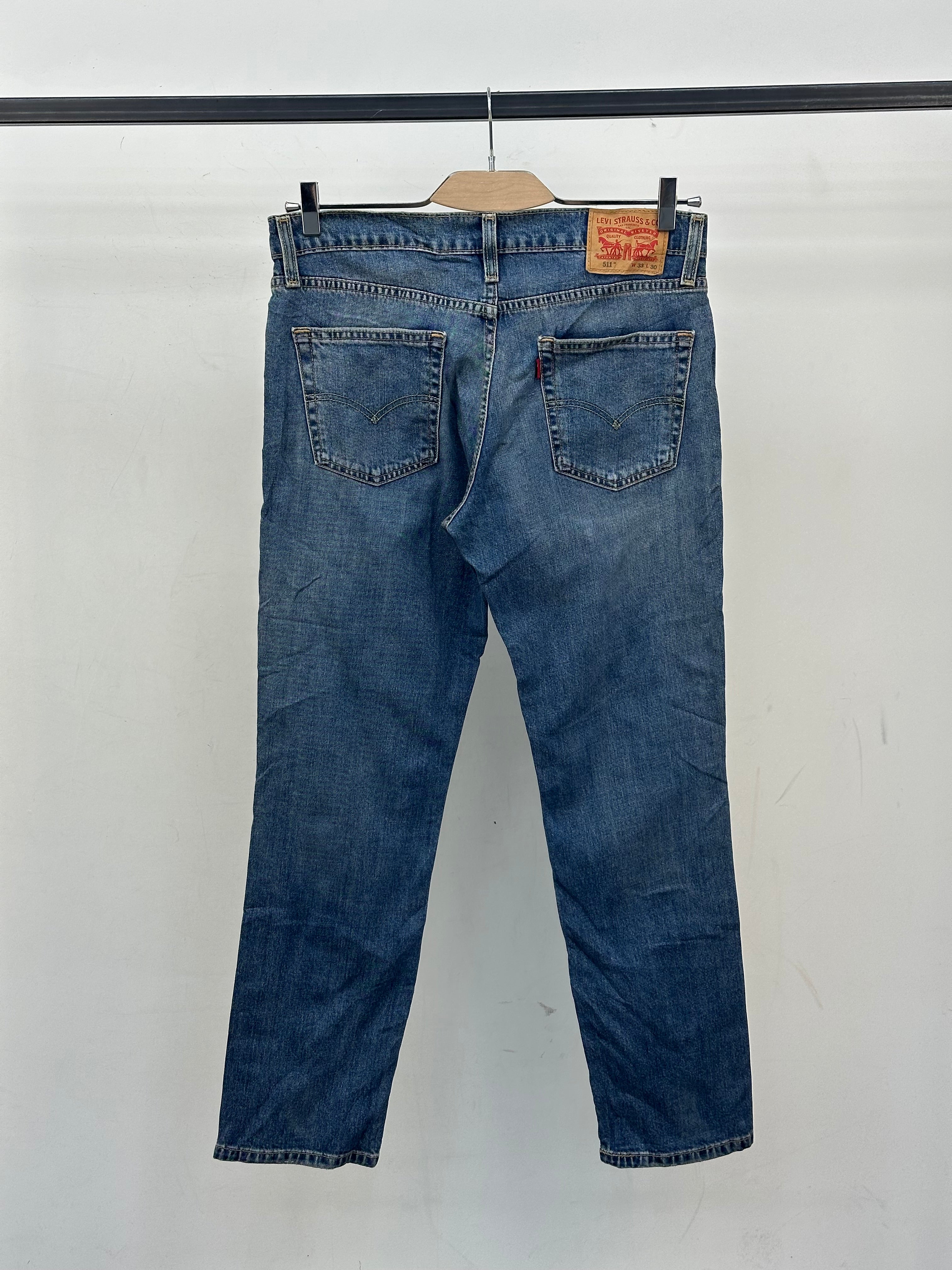 LEVI'S 511 SLIM FIT TAGLIA: 47 ITA = W33 L30