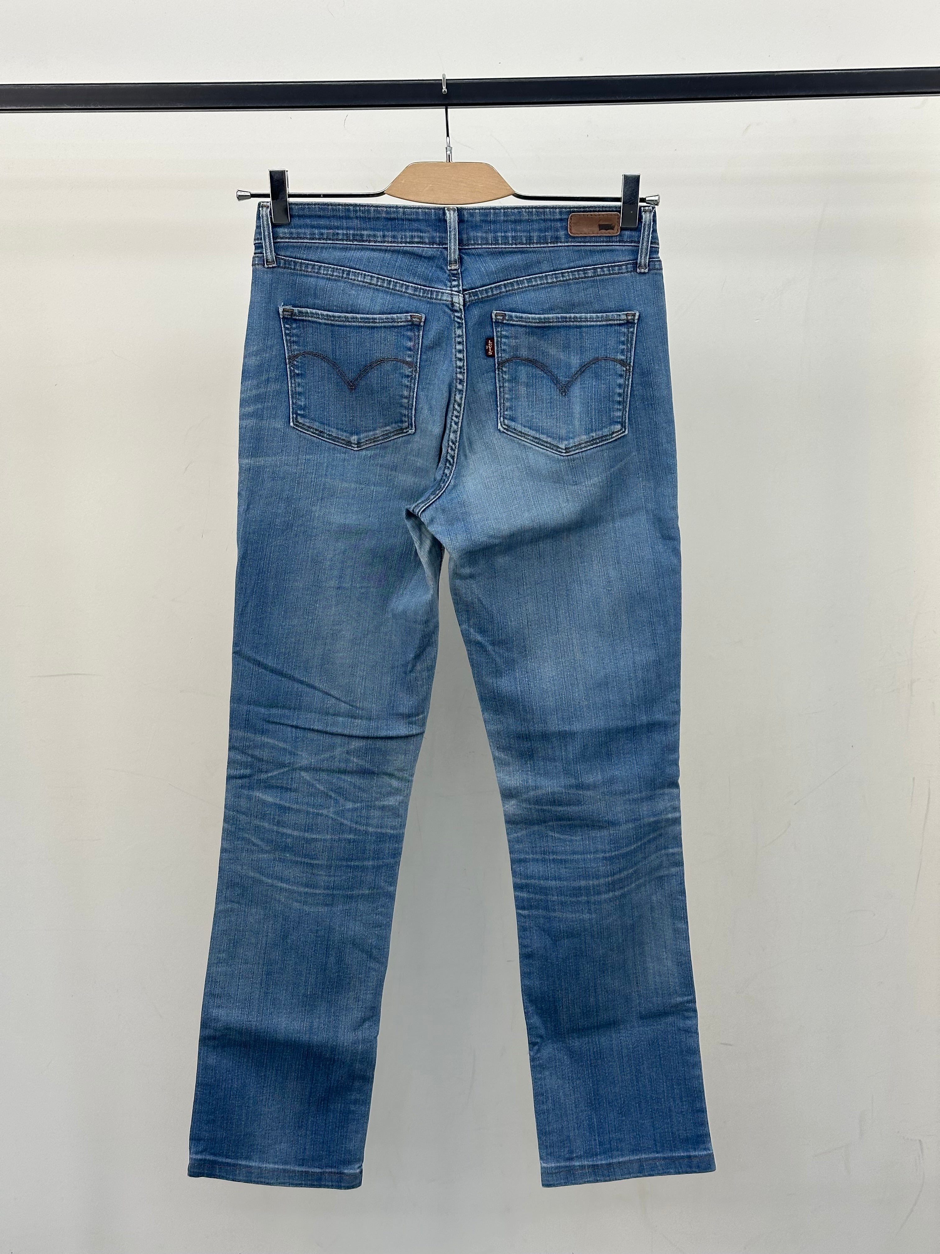 LEVI'S MID RISE STRAIGHT FIT TAGLIA: 43 ITA = W29 L34