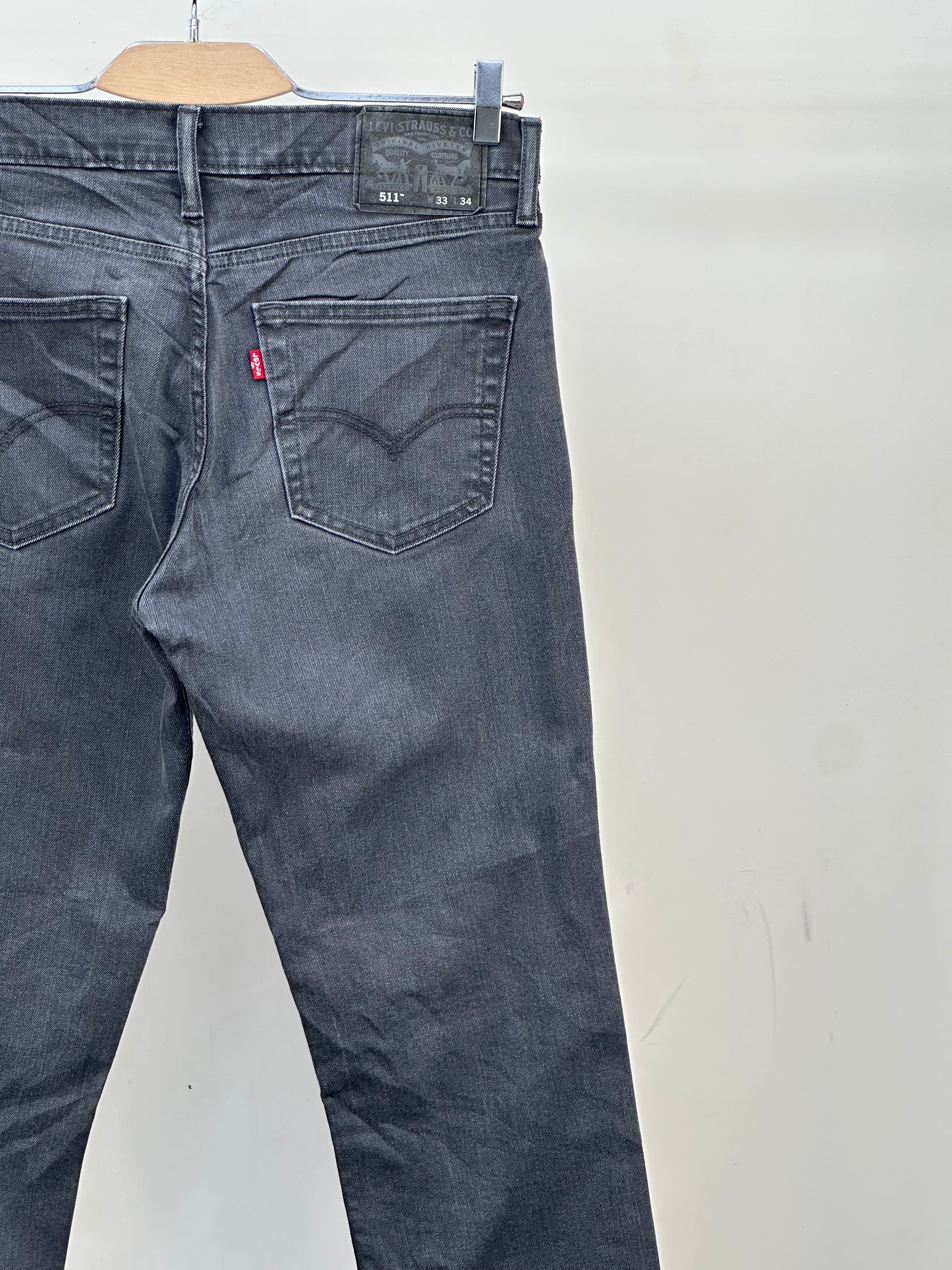 LEVI'S 511 SLIM FIT TAGLIA: 47 ITA = W33 L34