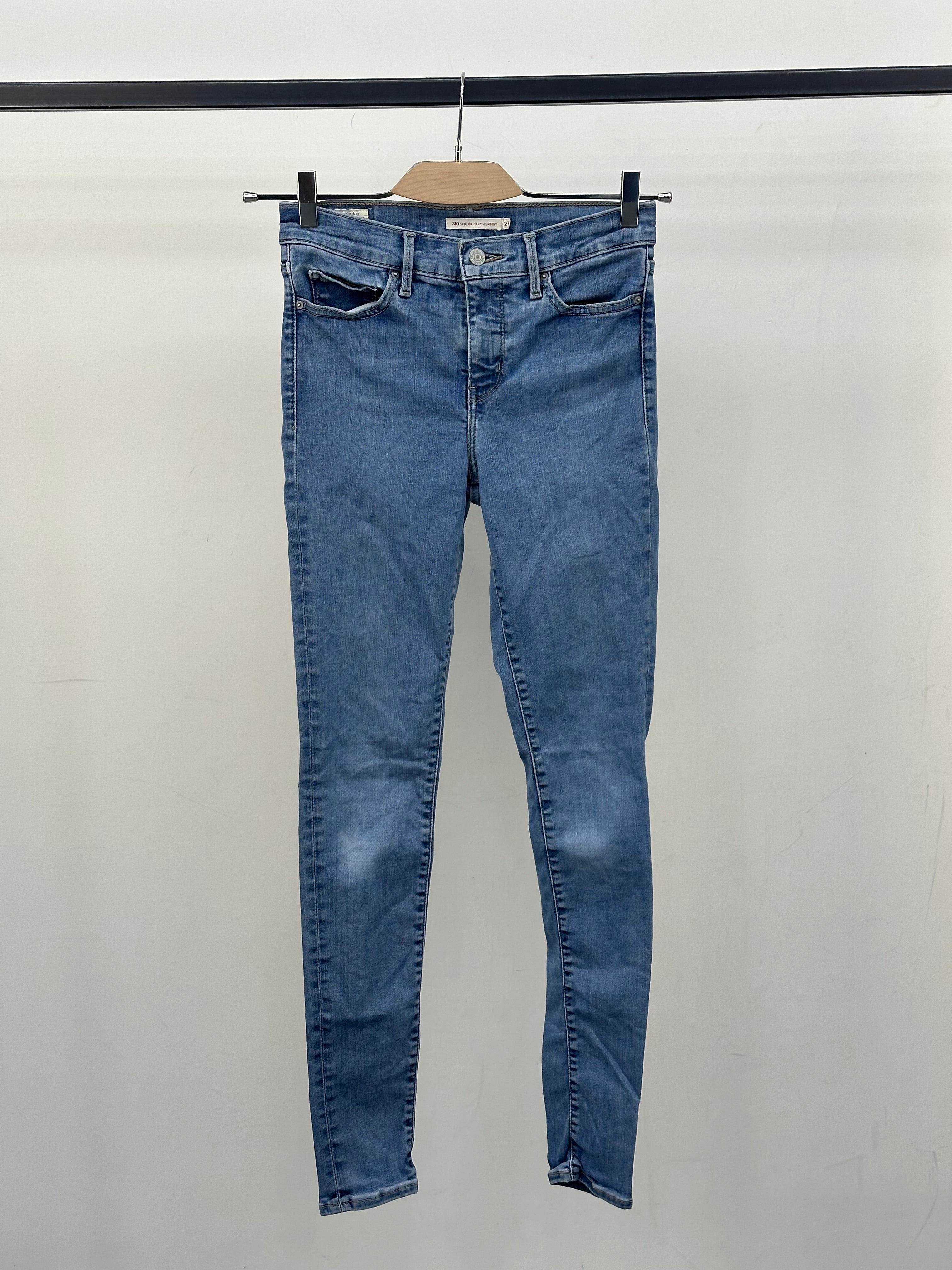 LEVI'S 310 SHAPING SUPER SKINNY FIT TAGLIA: 41 ITA = W27