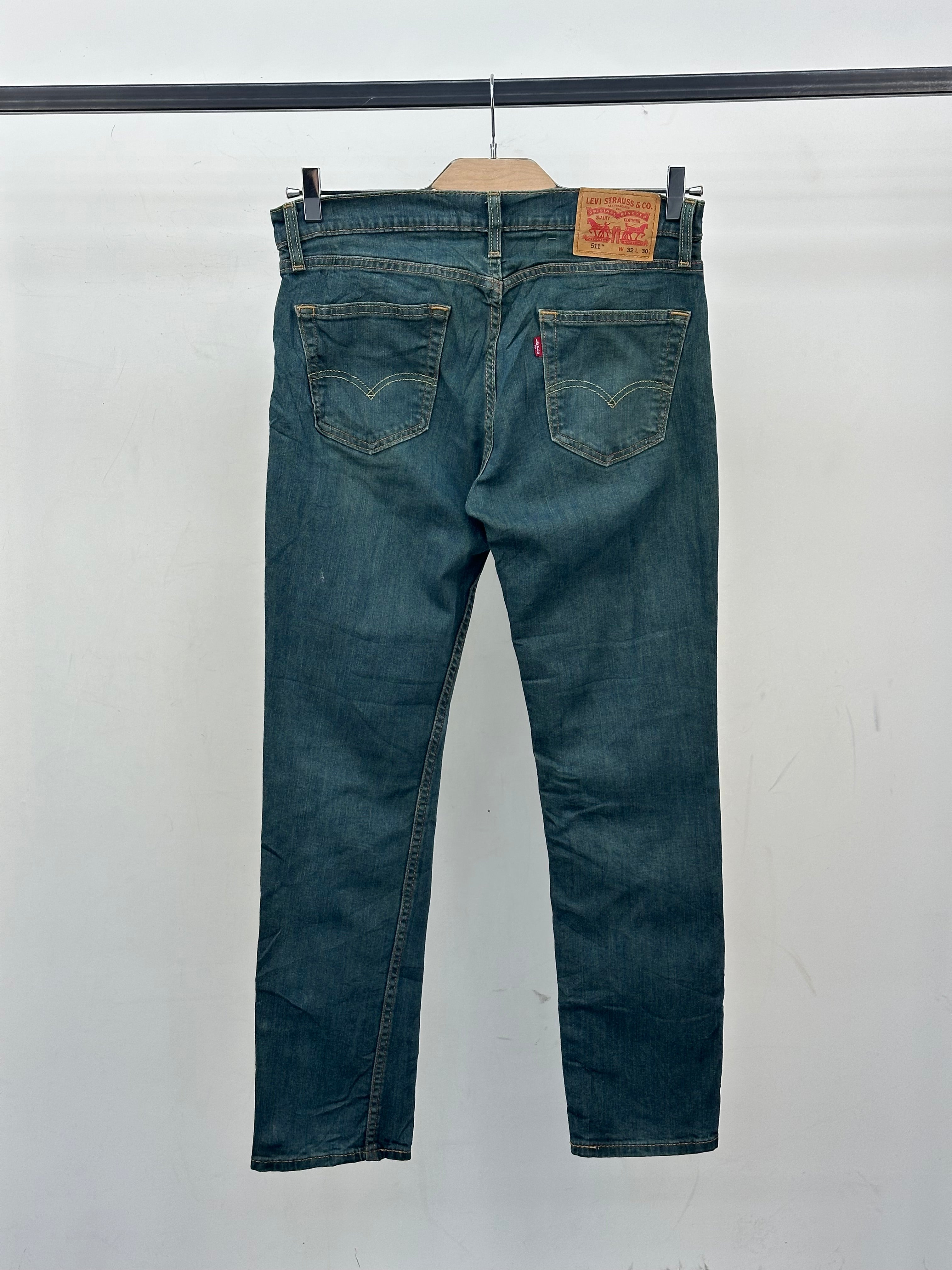 LEVI'S 511 SLIM FIT TAGLIA: 46 ITA = W32 L30