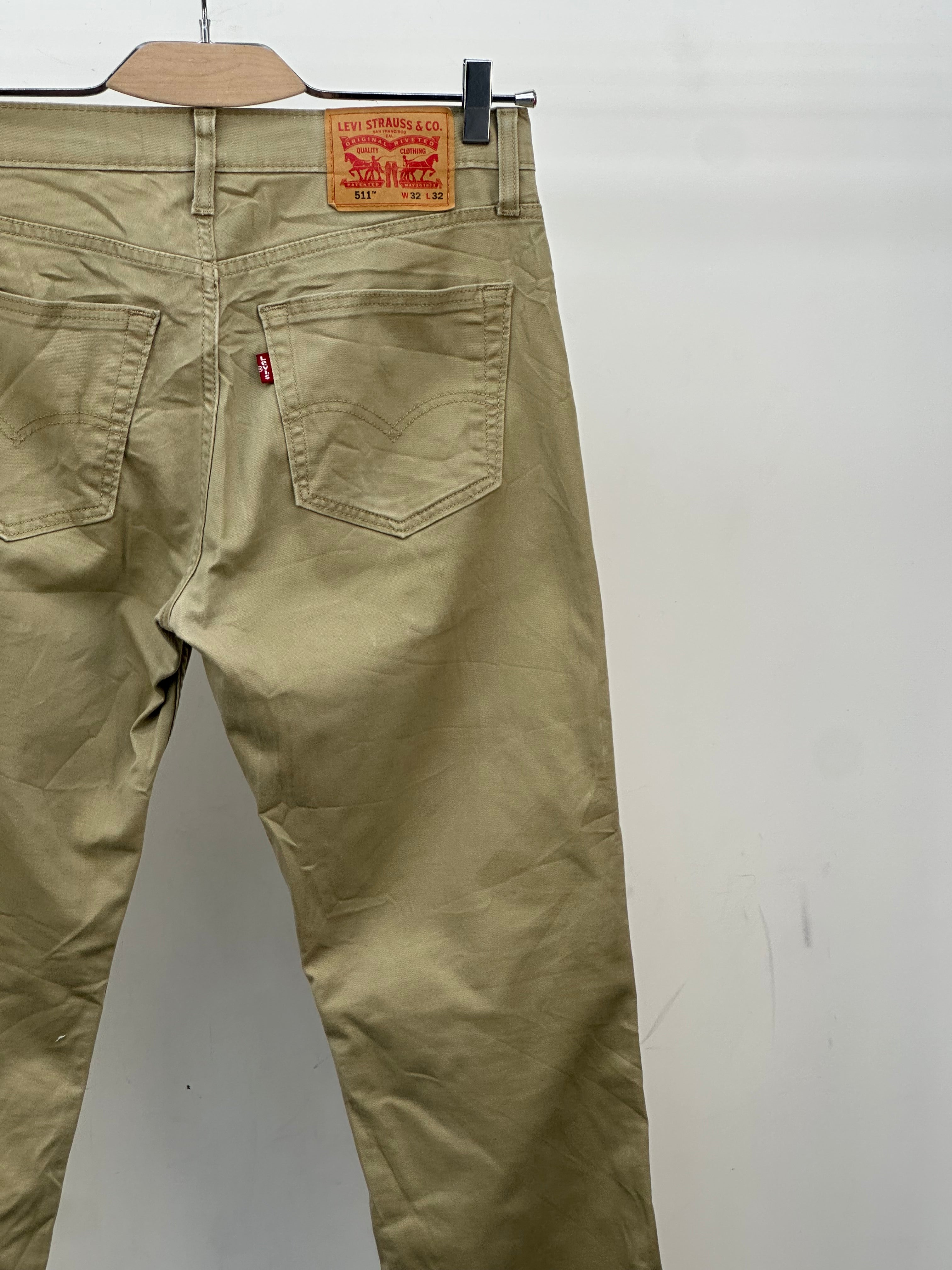 LEVI'S 511 SLIM FIT TAGLIA: 46 ITA = W32 L32