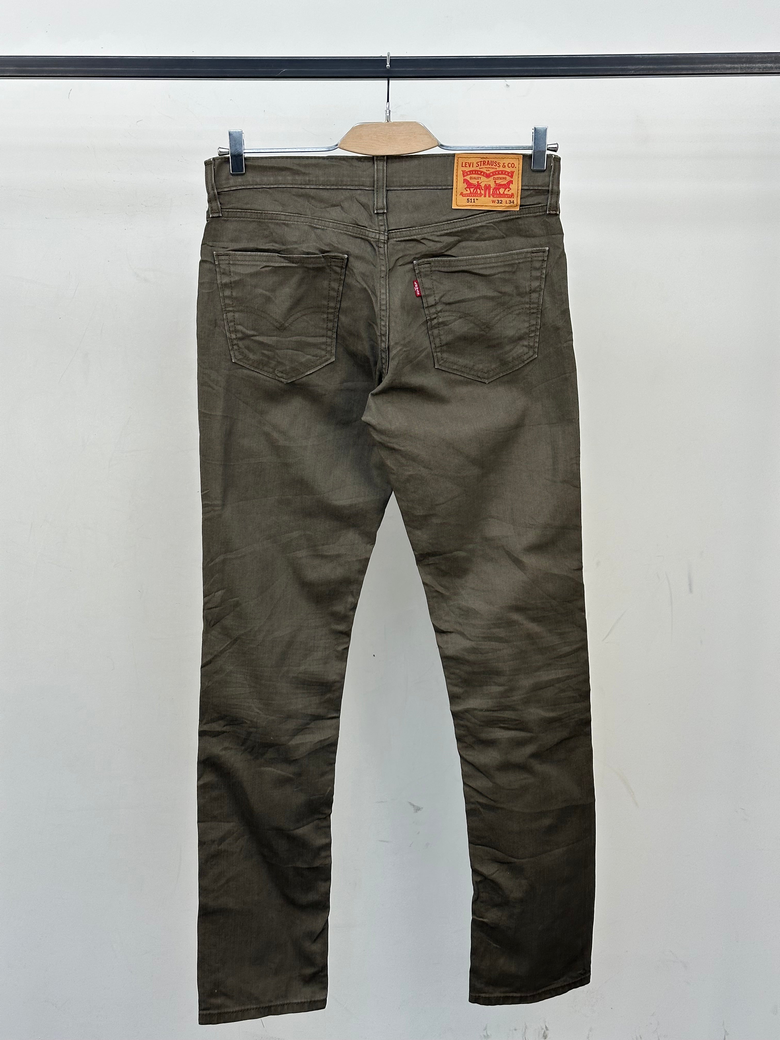 LEVI'S 511 SLIM FIT TAGLIA: 46 ITA = W32 L34