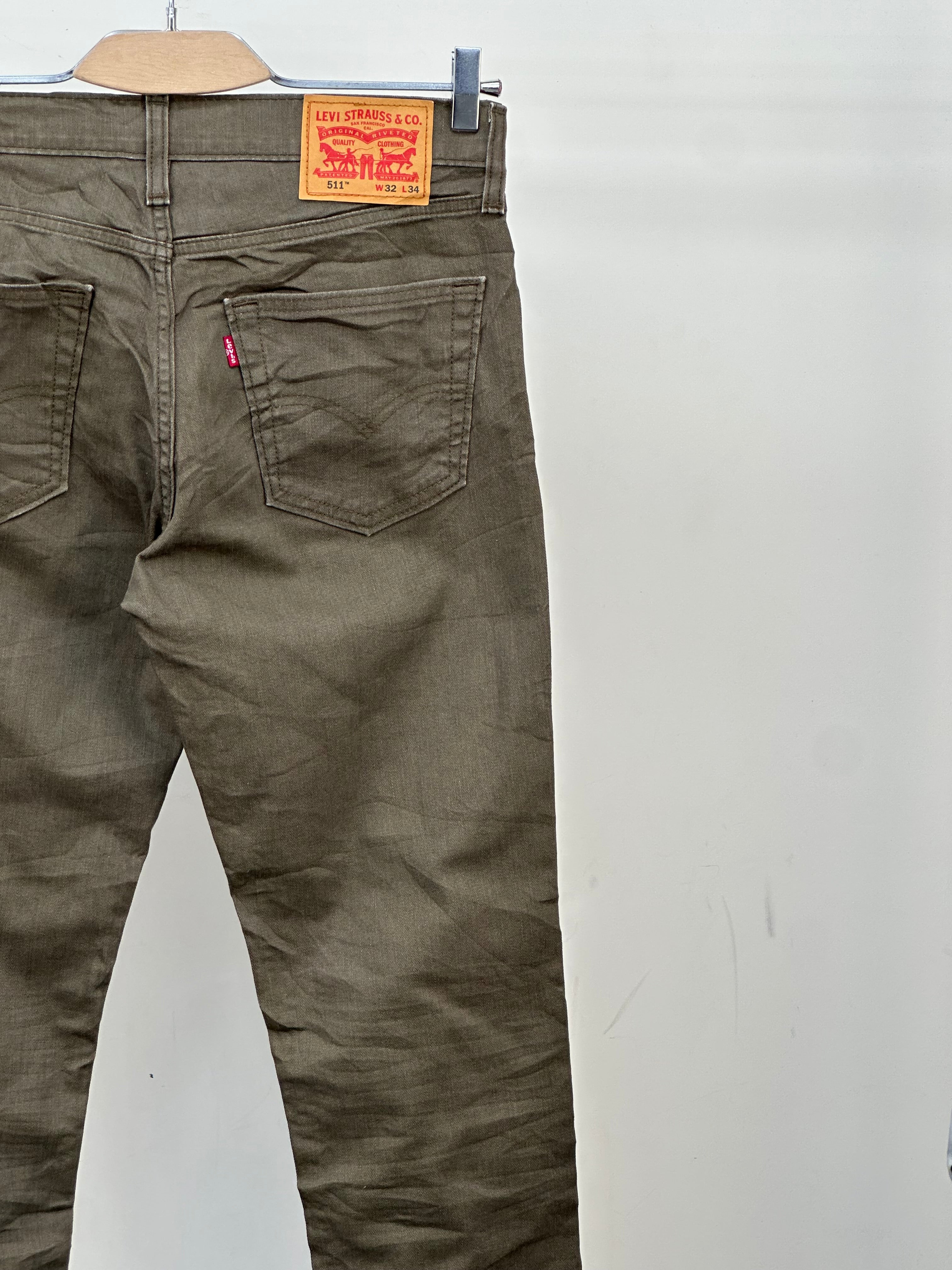 LEVI'S 511 SLIM FIT TAGLIA: 46 ITA = W32 L34