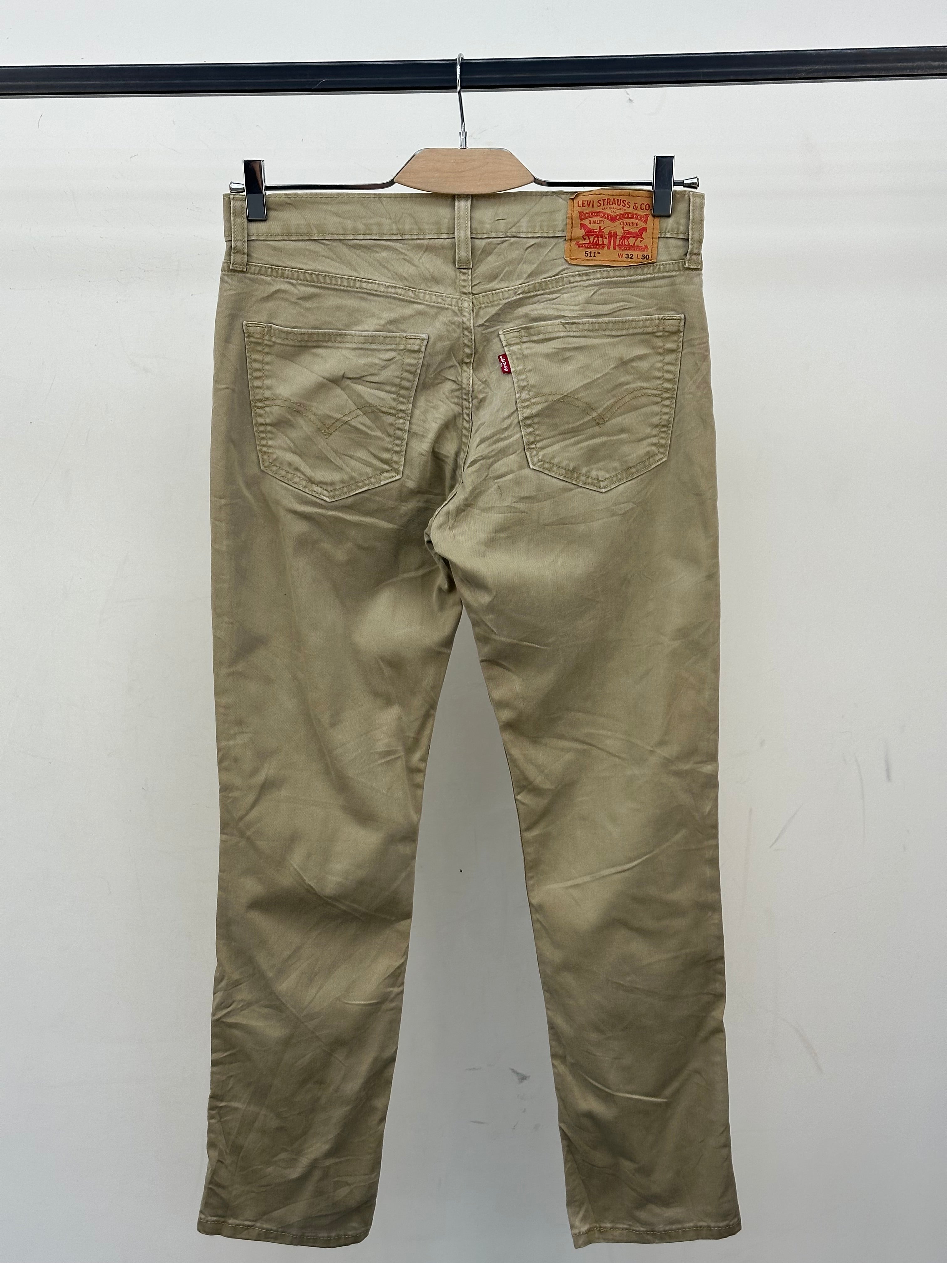 LEVI'S 511 SLIM FIT TAGLIA: 46 ITA = W32 L30