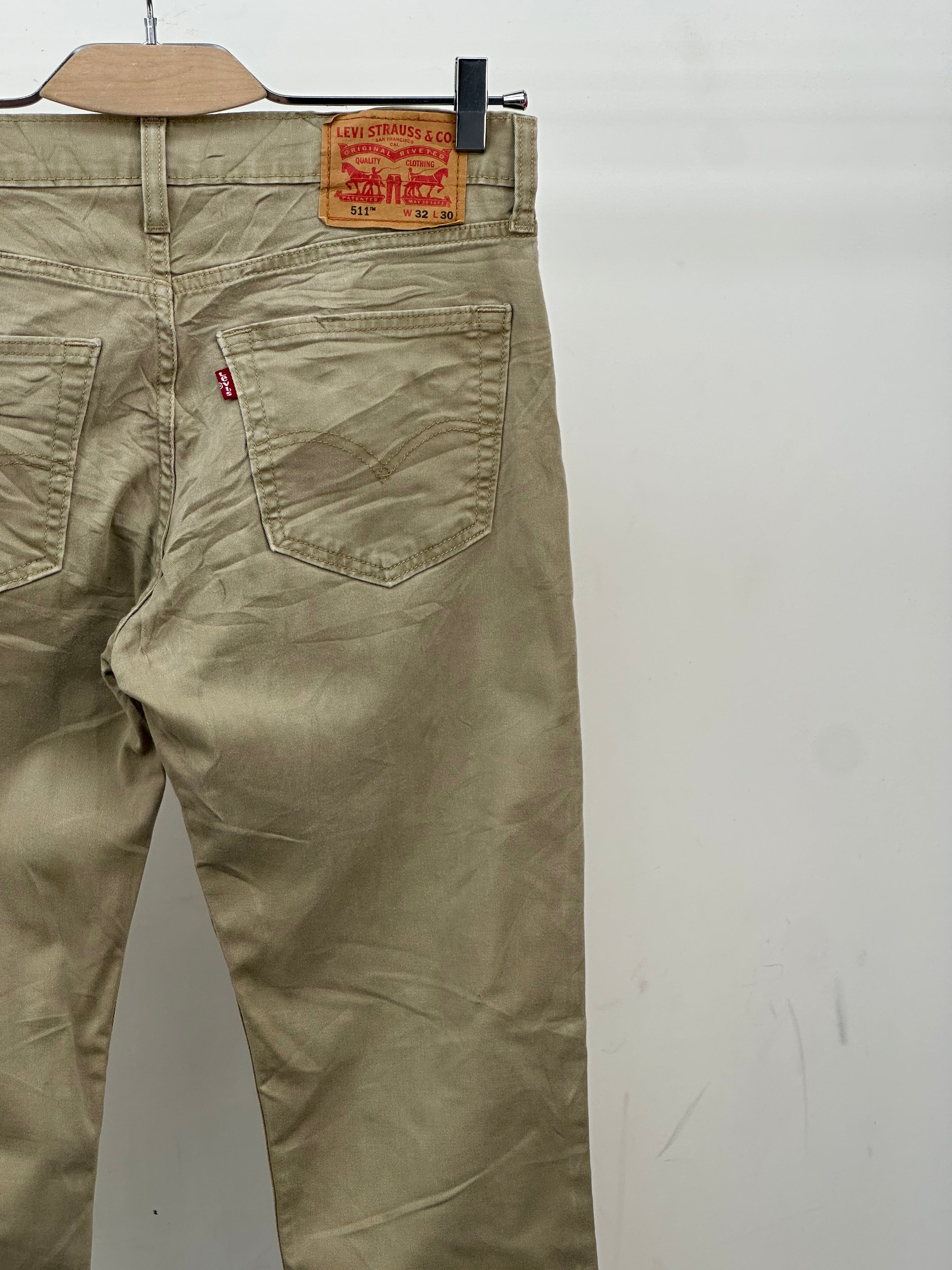 LEVI'S 511 SLIM FIT TAGLIA: 46 ITA = W32 L30
