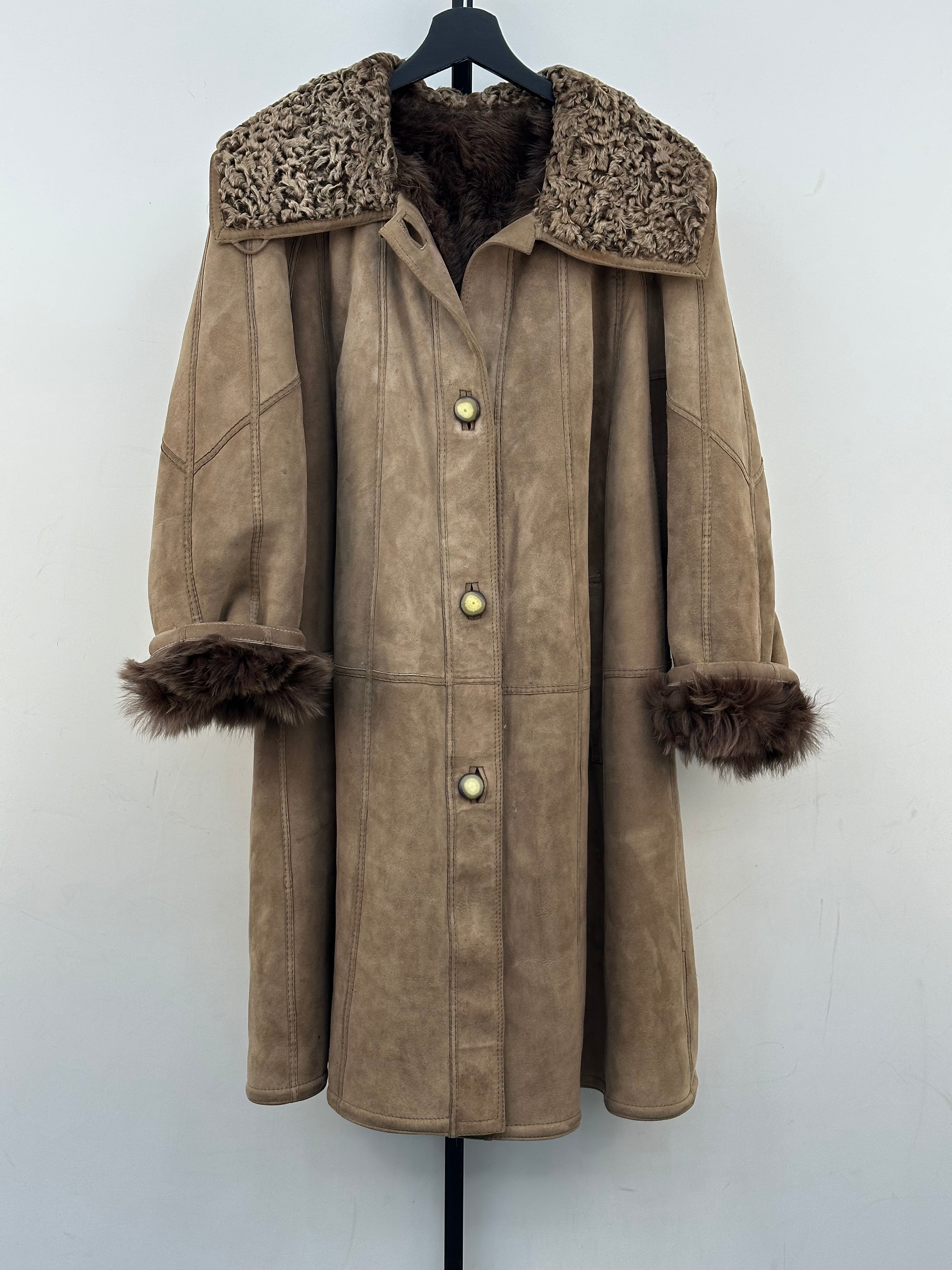 MONTONE SHEARLING TAGLIA: UNICA