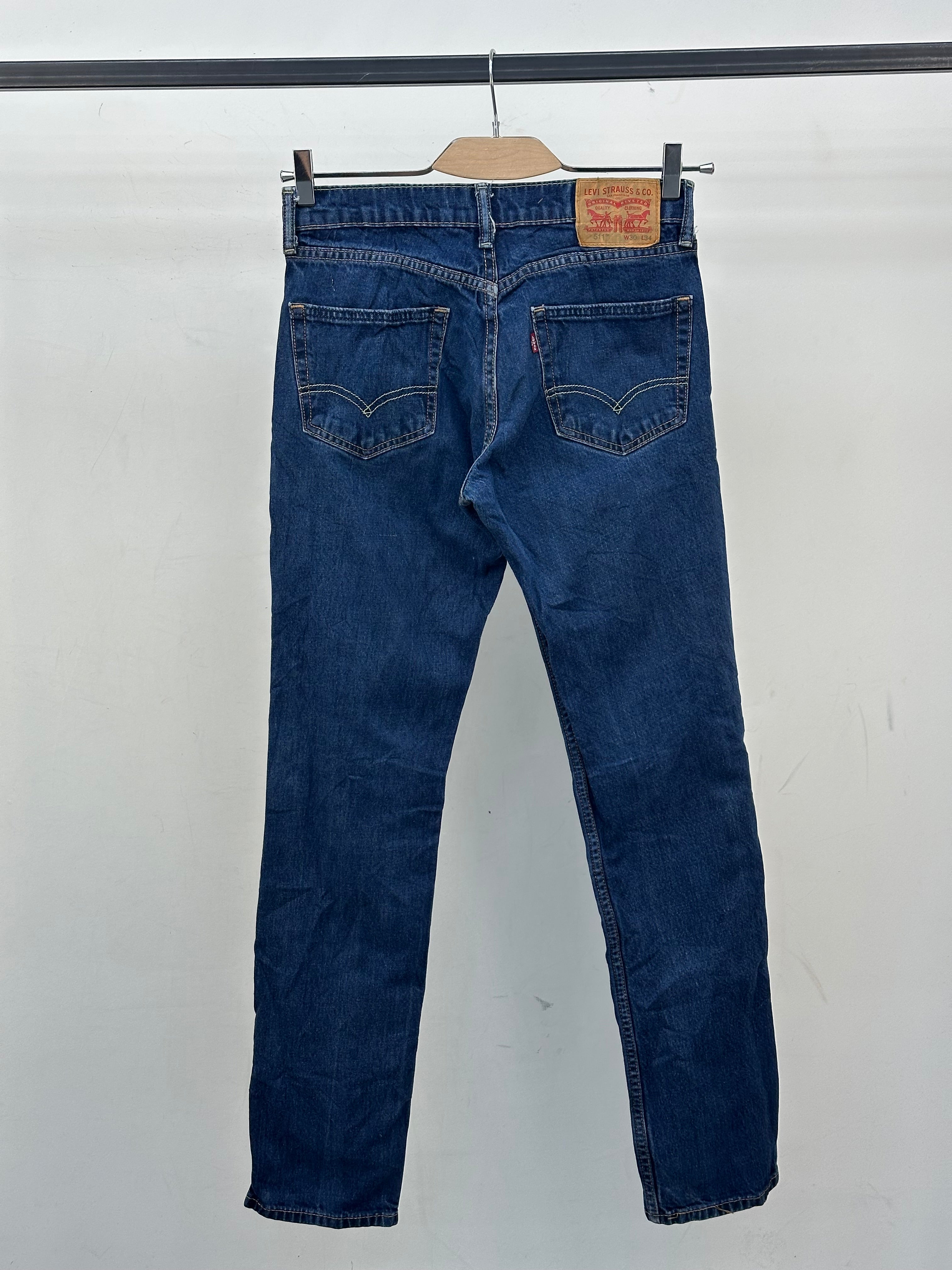 LEVI'S 511 SLIM FIT TAGLIA: 44 ITA = W30 L34