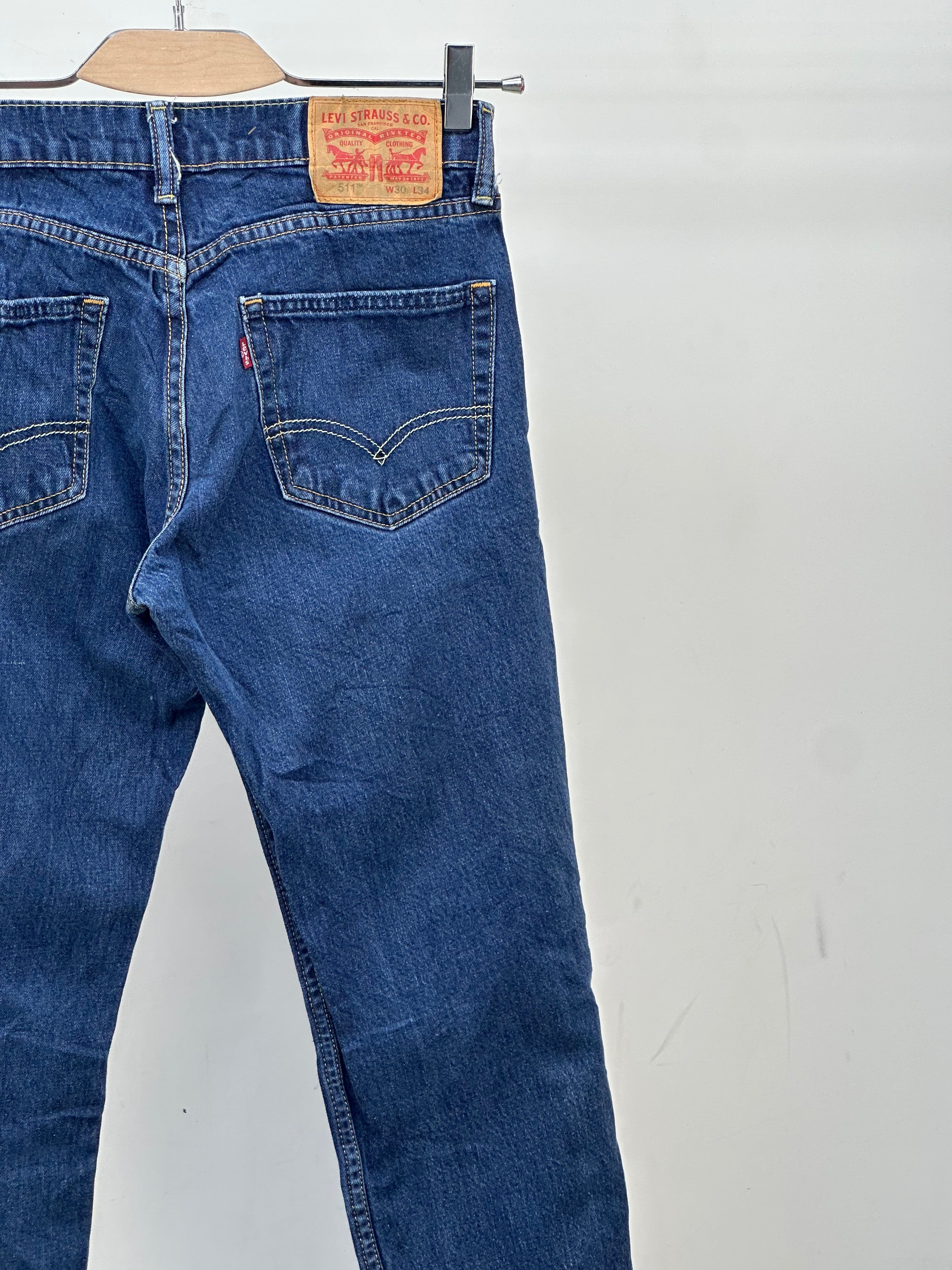 LEVI'S 511 SLIM FIT TAGLIA: 44 ITA = W30 L34