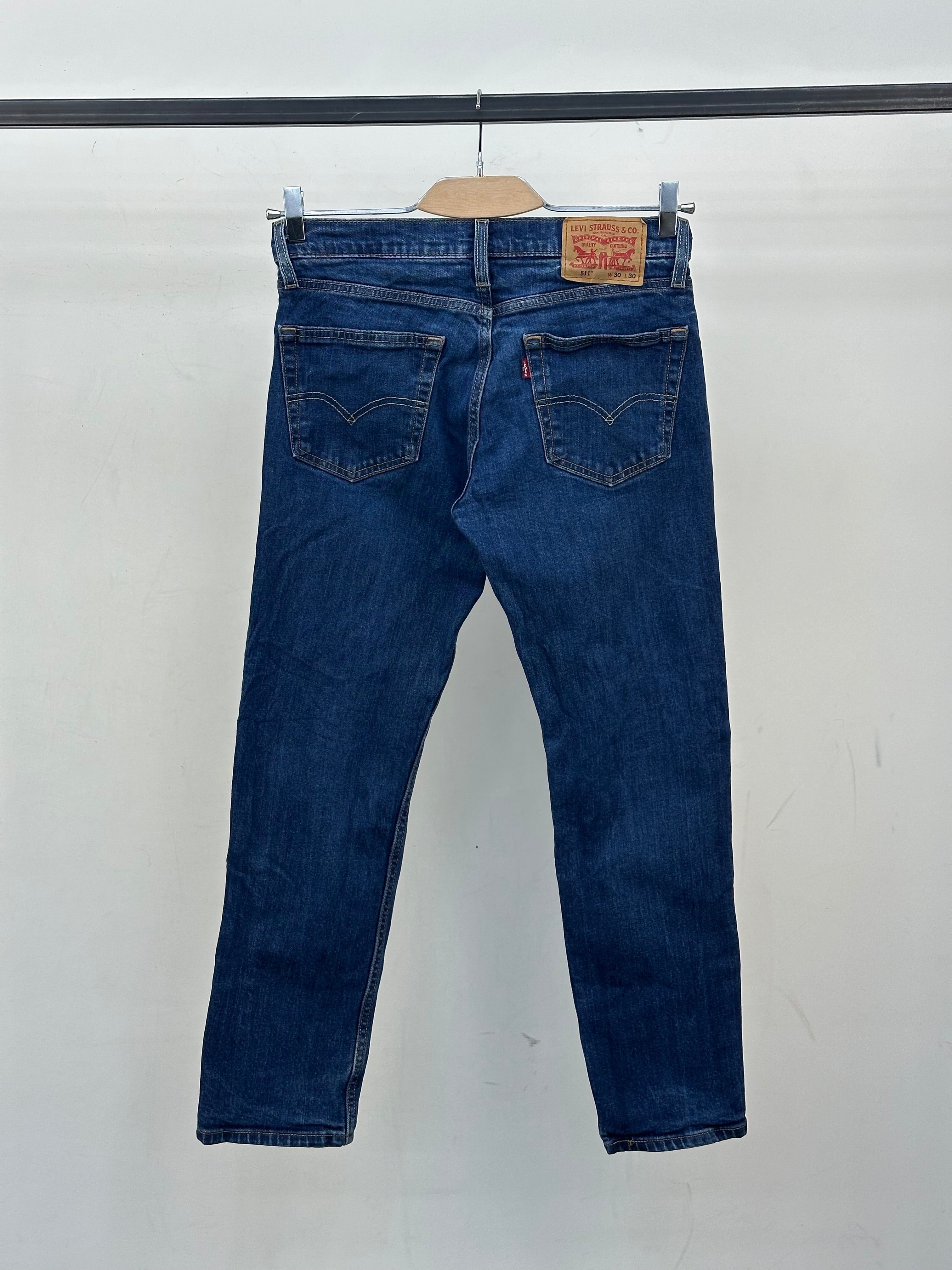 LEVI'S 511 SLIM FIT TAGLIA: 44 ITA = W30 L30