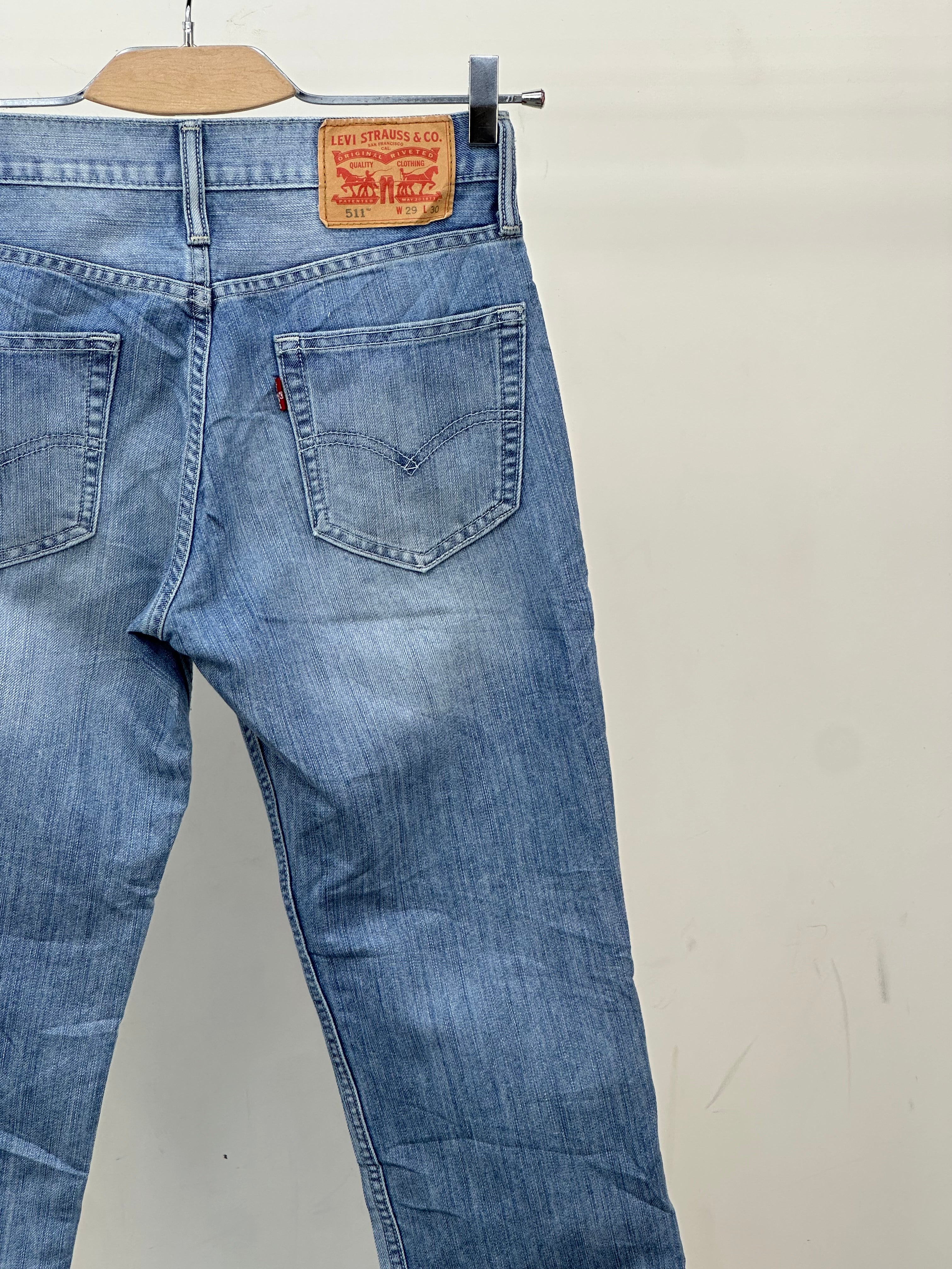 LEVI'S 511 SLIM FIT TAGLIA: 43 ITA = W29 L30