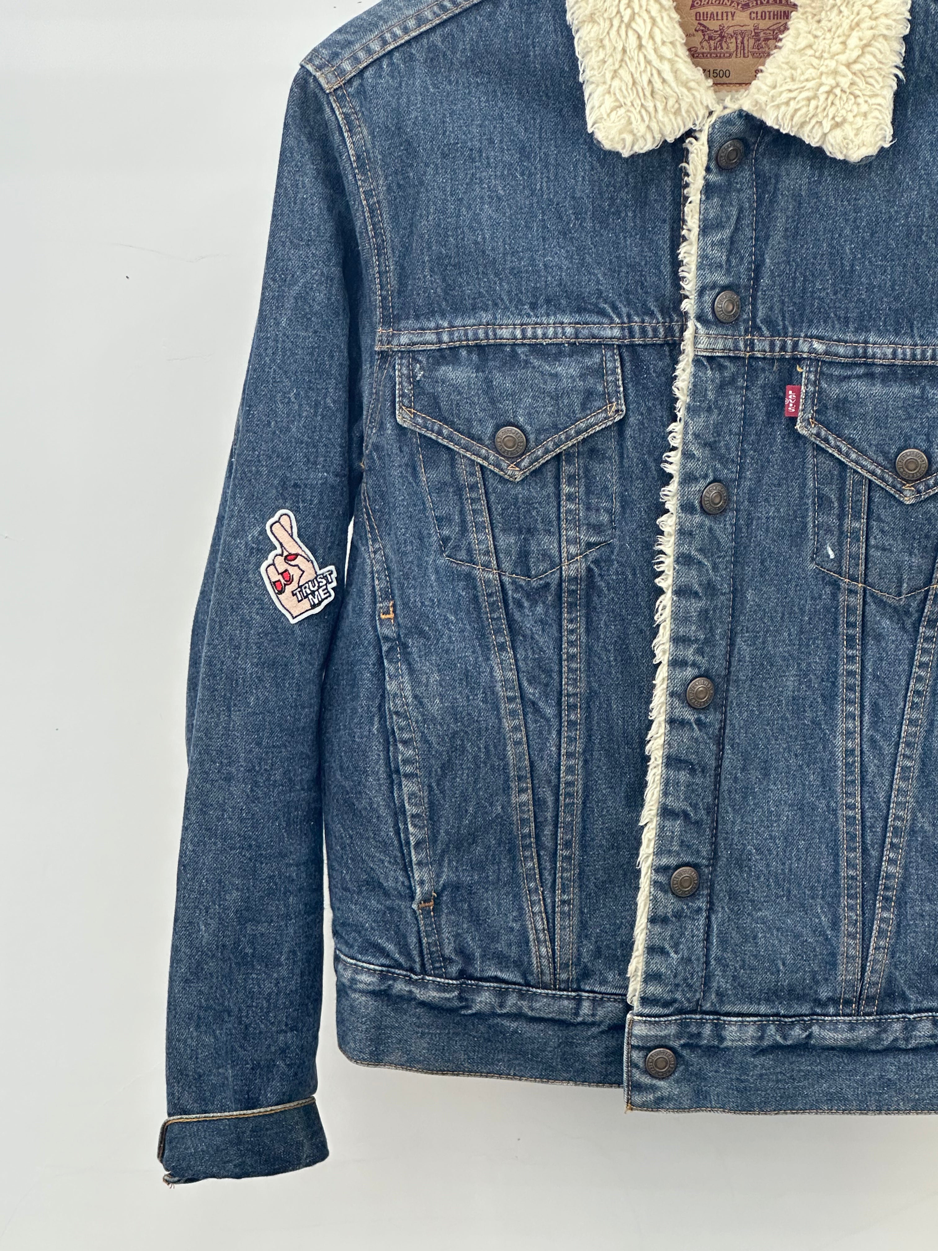 LEVI'S DENIM JACKET TAGLIA : S