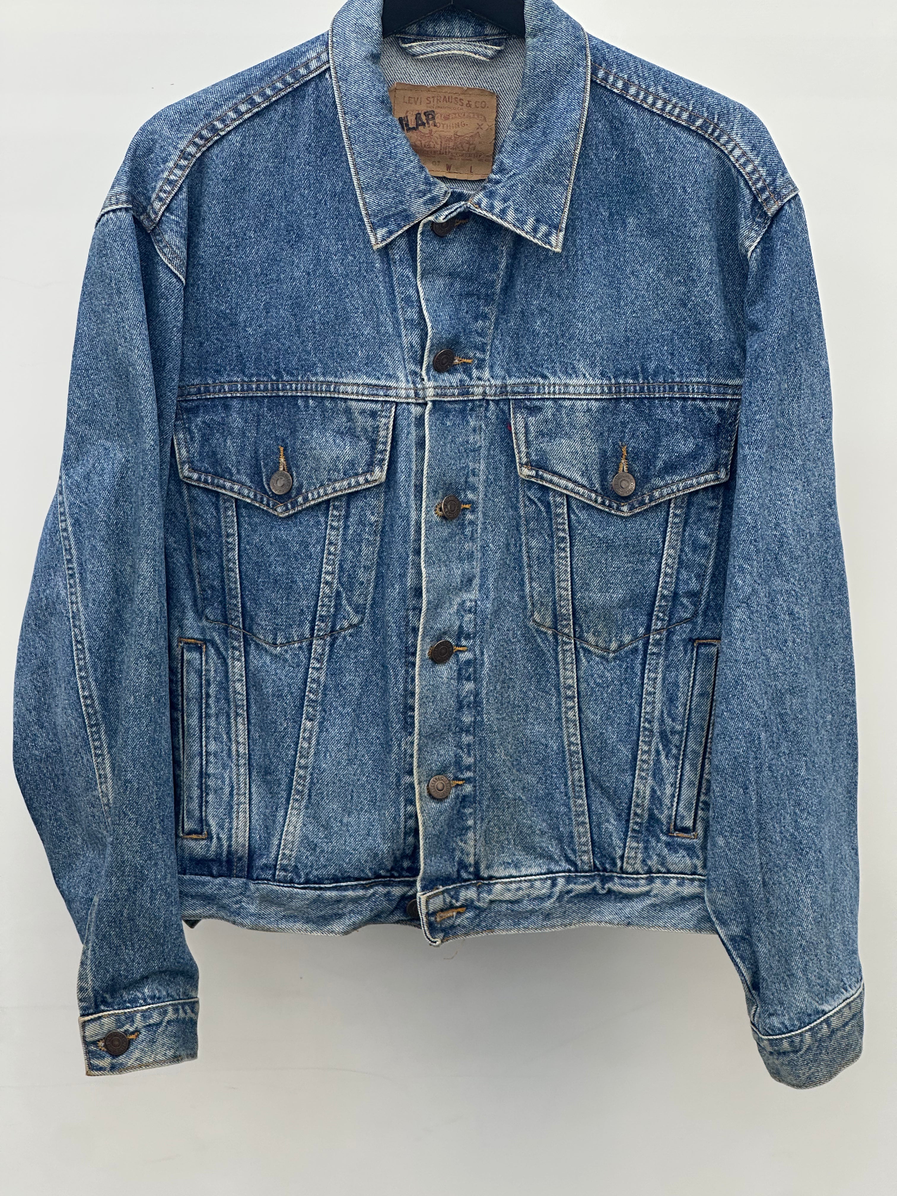 LEVI'S DENIM JACKET TAGLIA : L