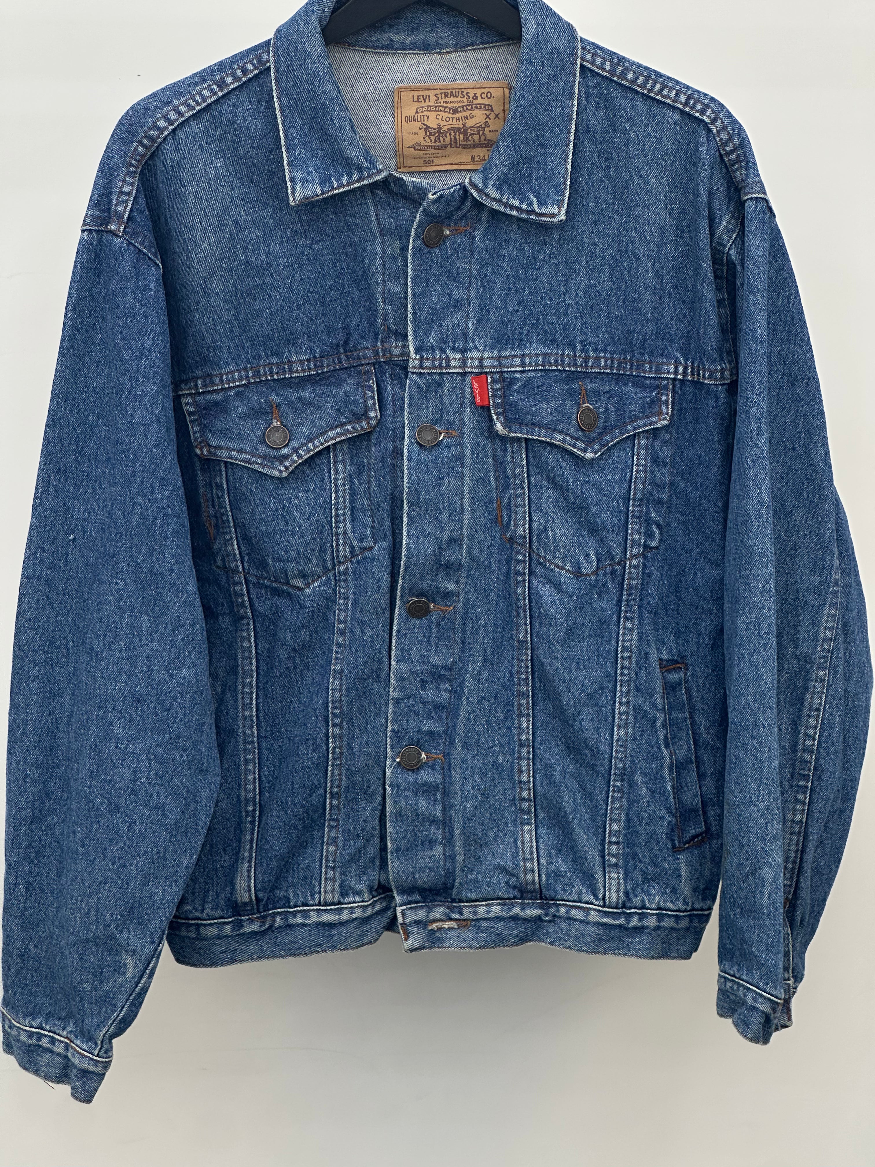 LEVI'S DENIM JACKET TAGLIA : L