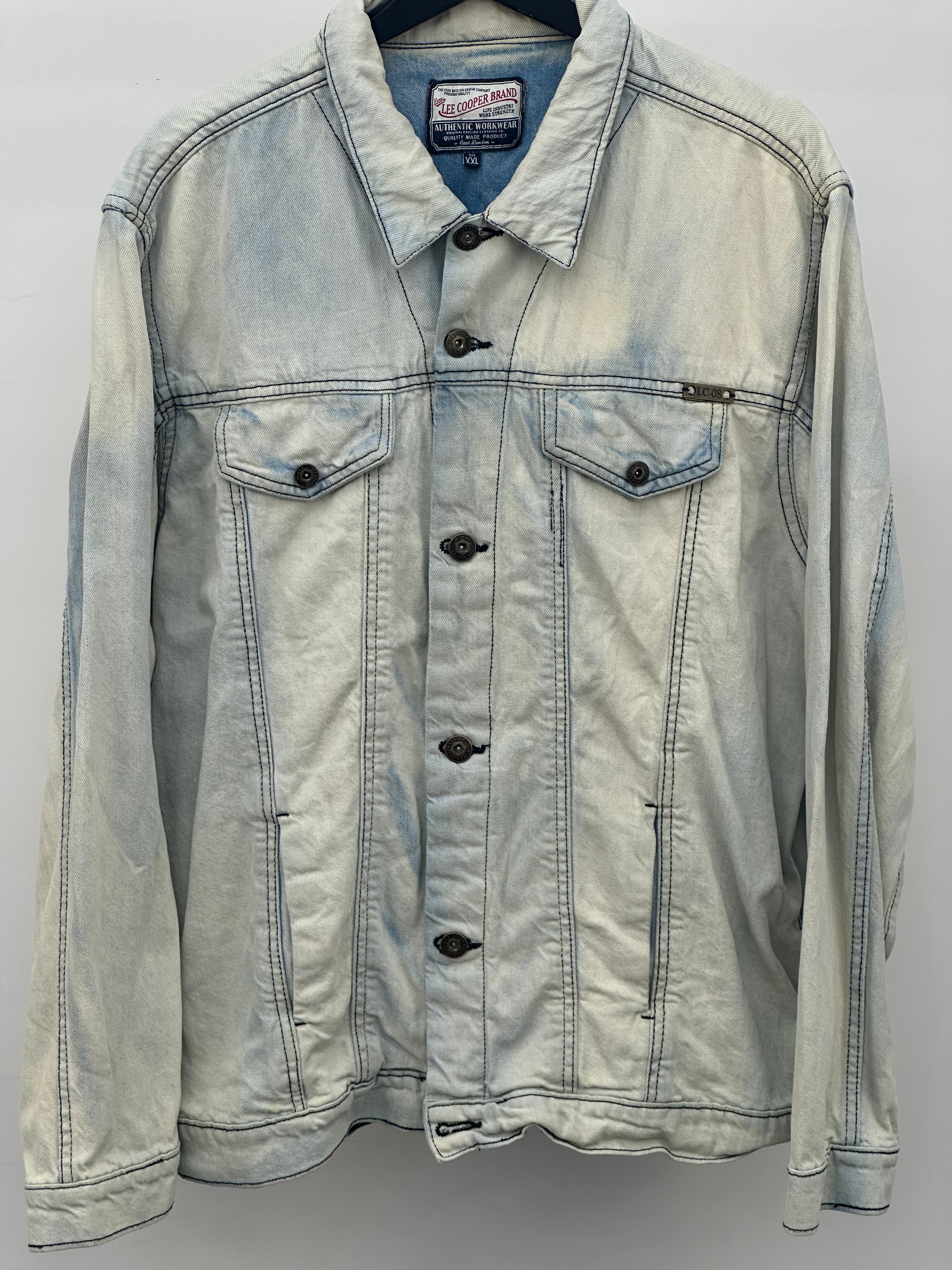 LEE COOPER DENIM JACKET TAGLIA : 2XL