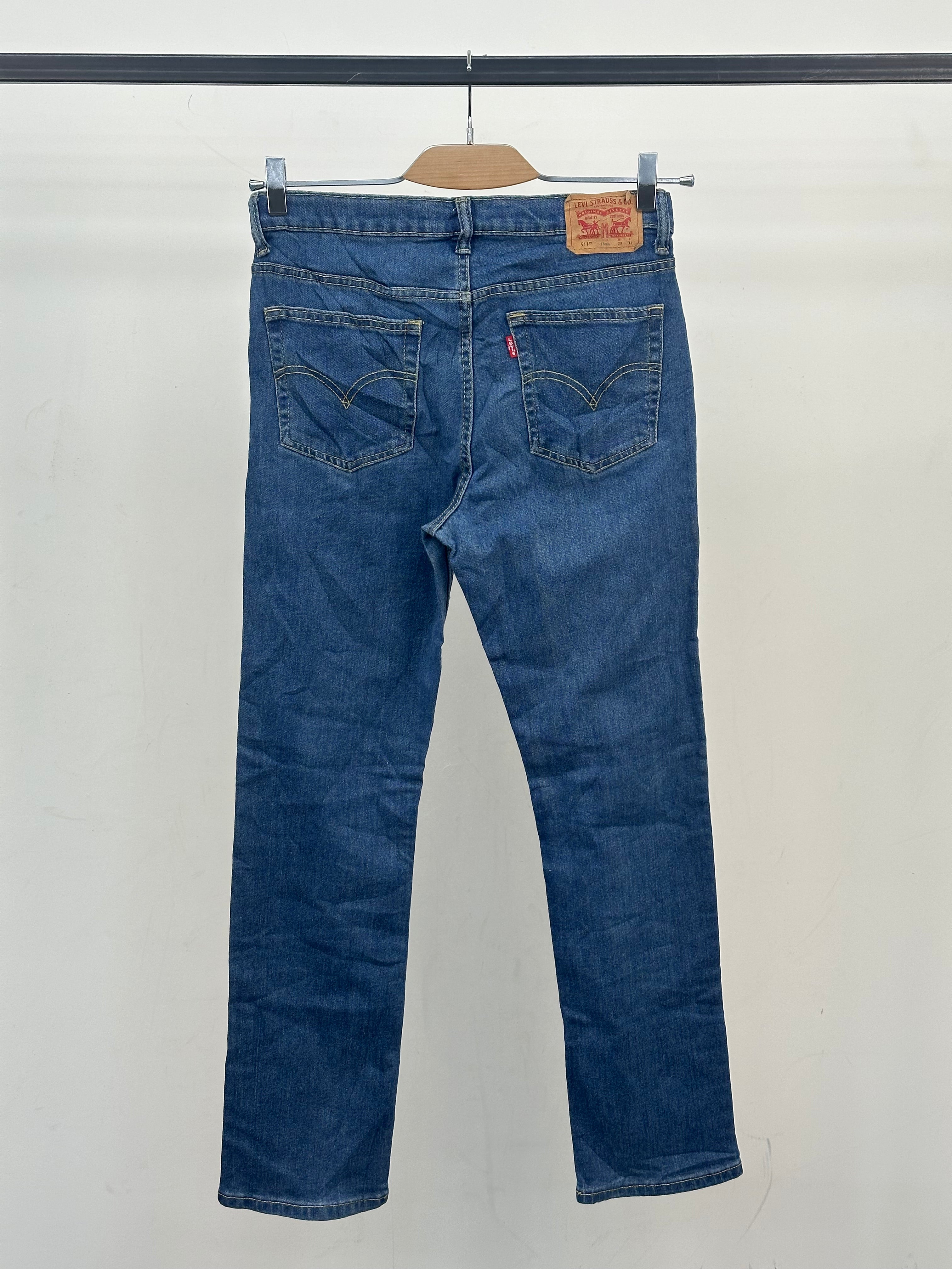LEVI'S  511 SLIM FIT TAGLIA: 43 ITA = W29  L31