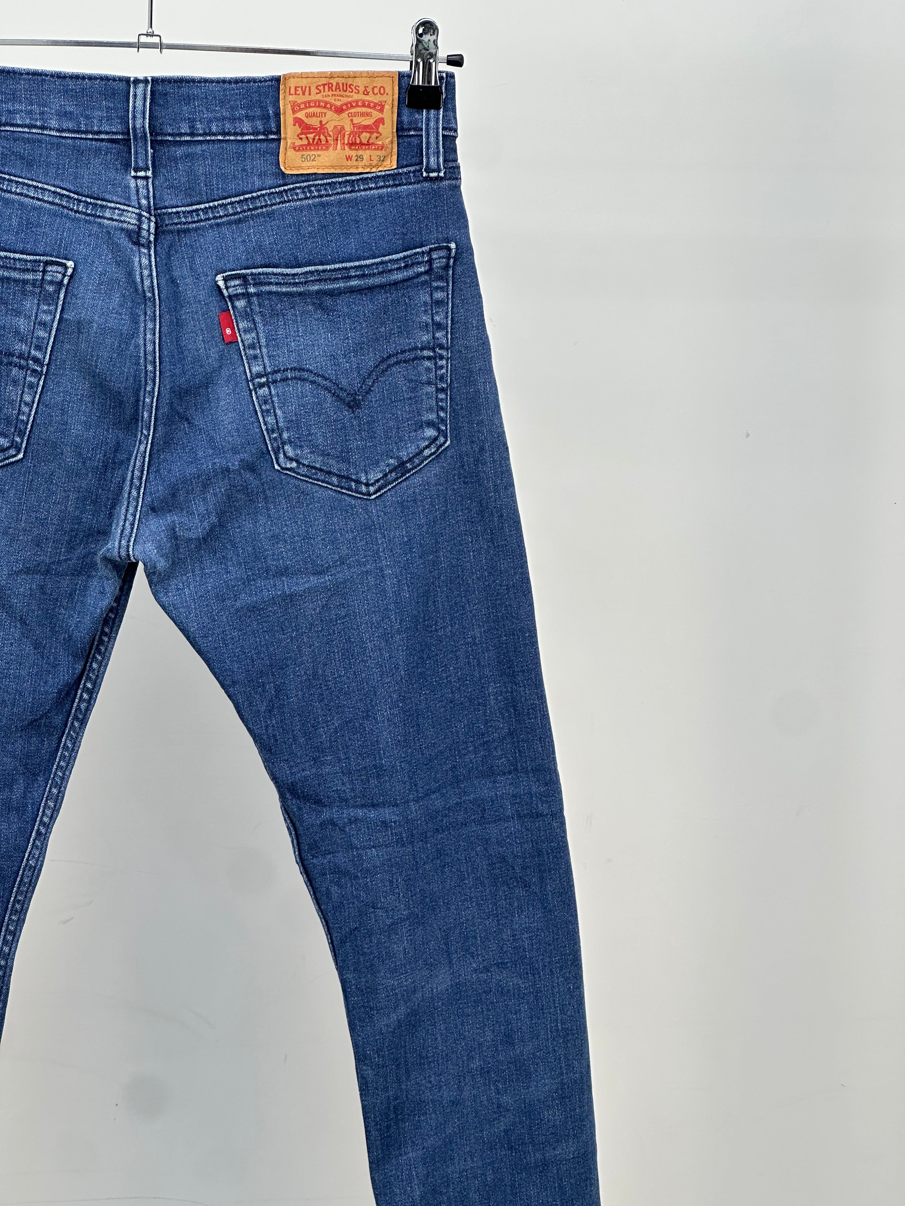 LEVI'S SLIM 502 TAGLIA: 43 ITA = W29 L32