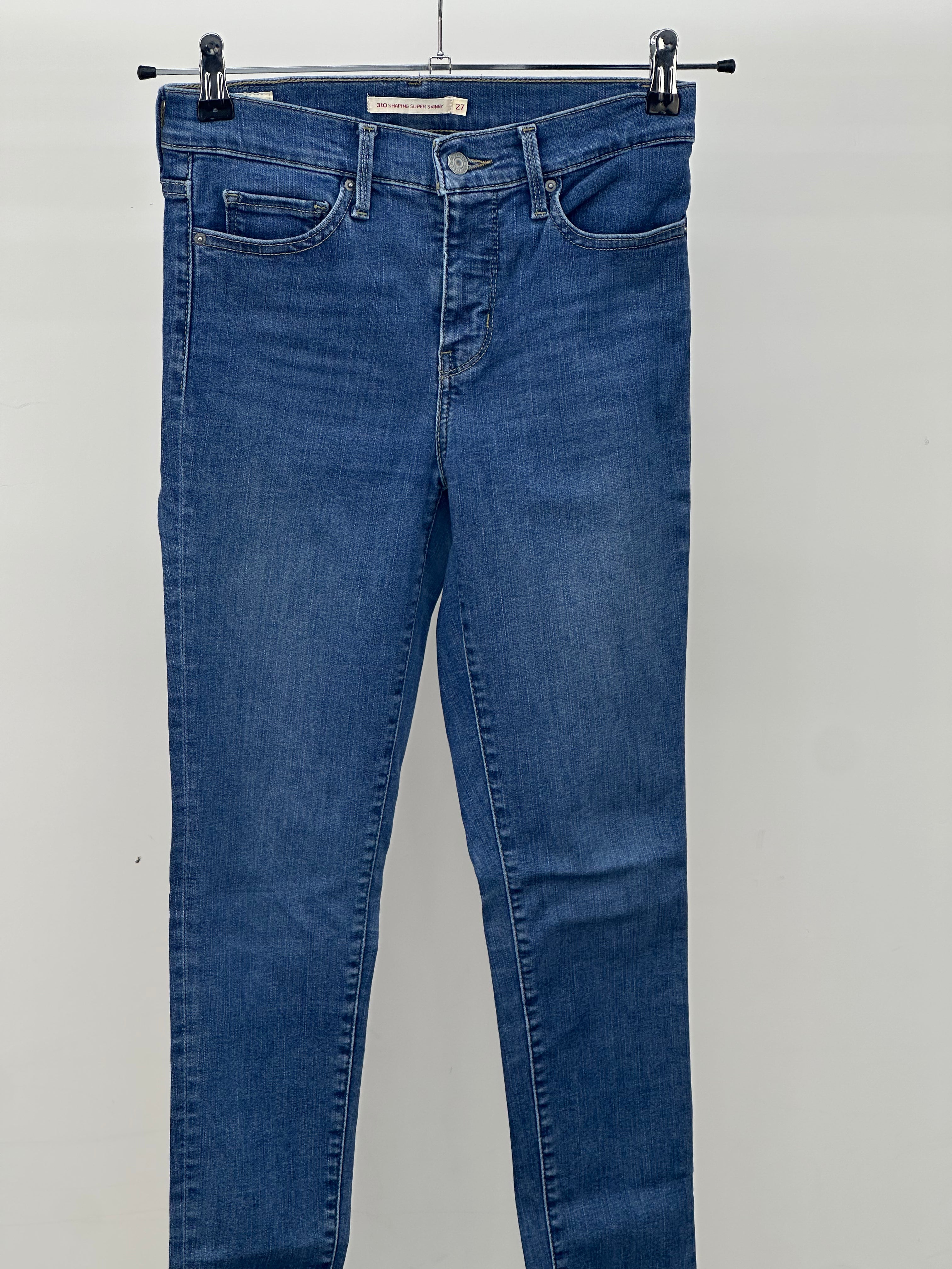 LEVI'S 310 SHAPING SUPER SKINNY TAGLIA ITA 41 = W27