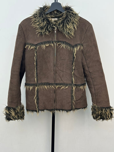 MONTONE SHEARLING TAGLIA: L