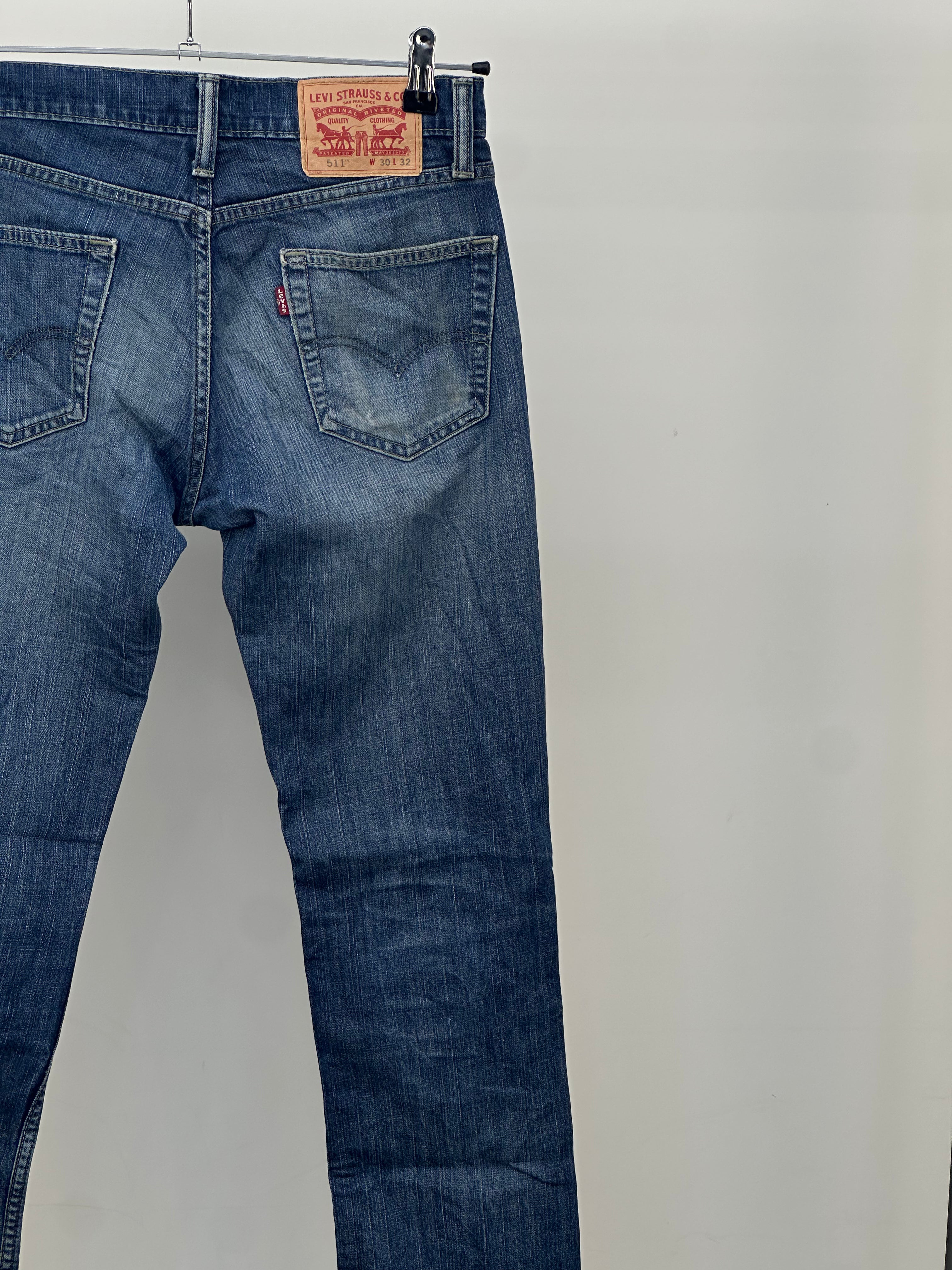 LEVI'S 511 SLIM TAGLIA: 44 ITA = W30 L32