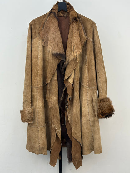 TRENCH IN VERA PELLE TAGLIA: 46