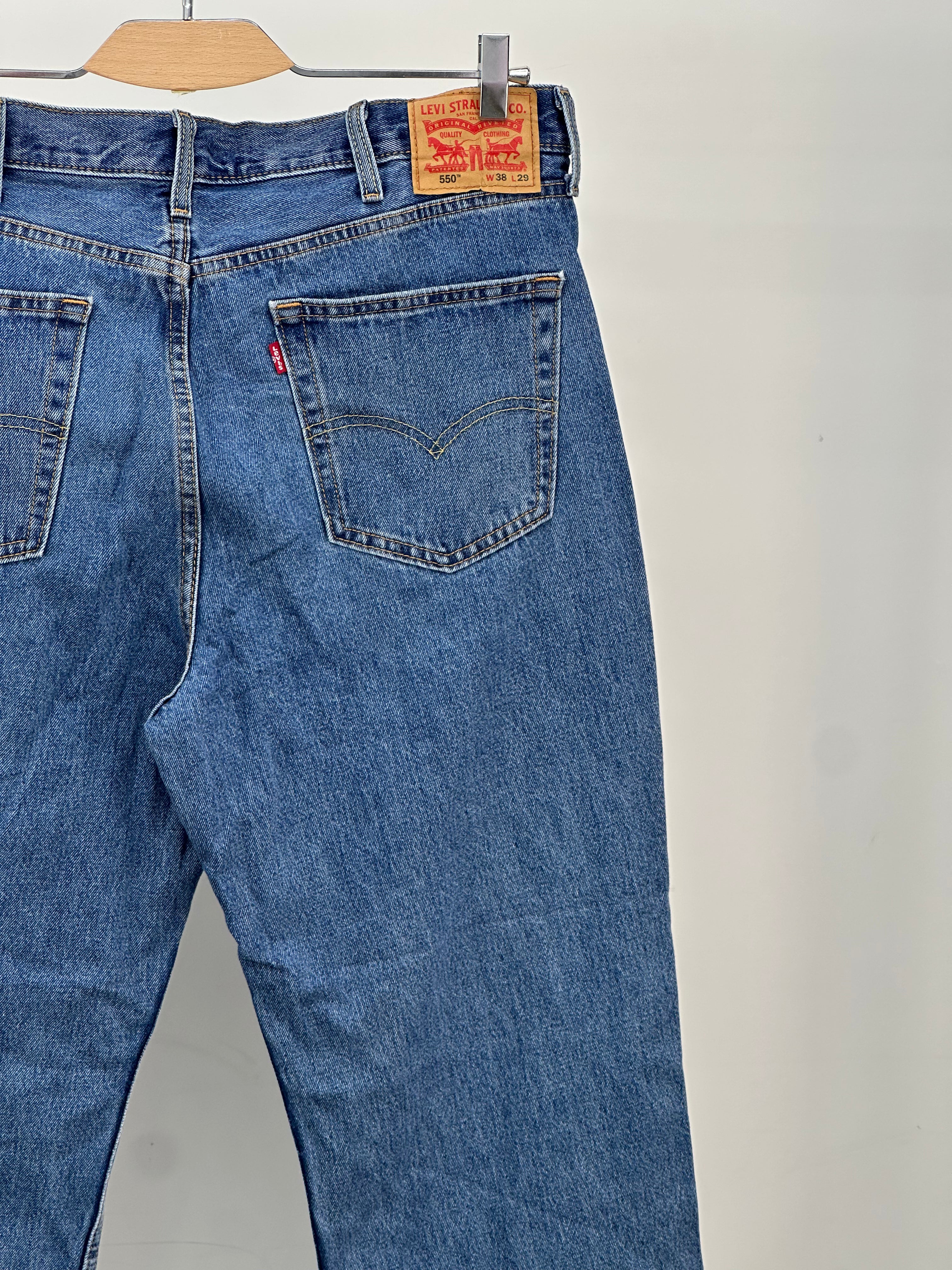 LEVI'S 550 BAGGY TAGLIA : 52 ITA = W38 L29