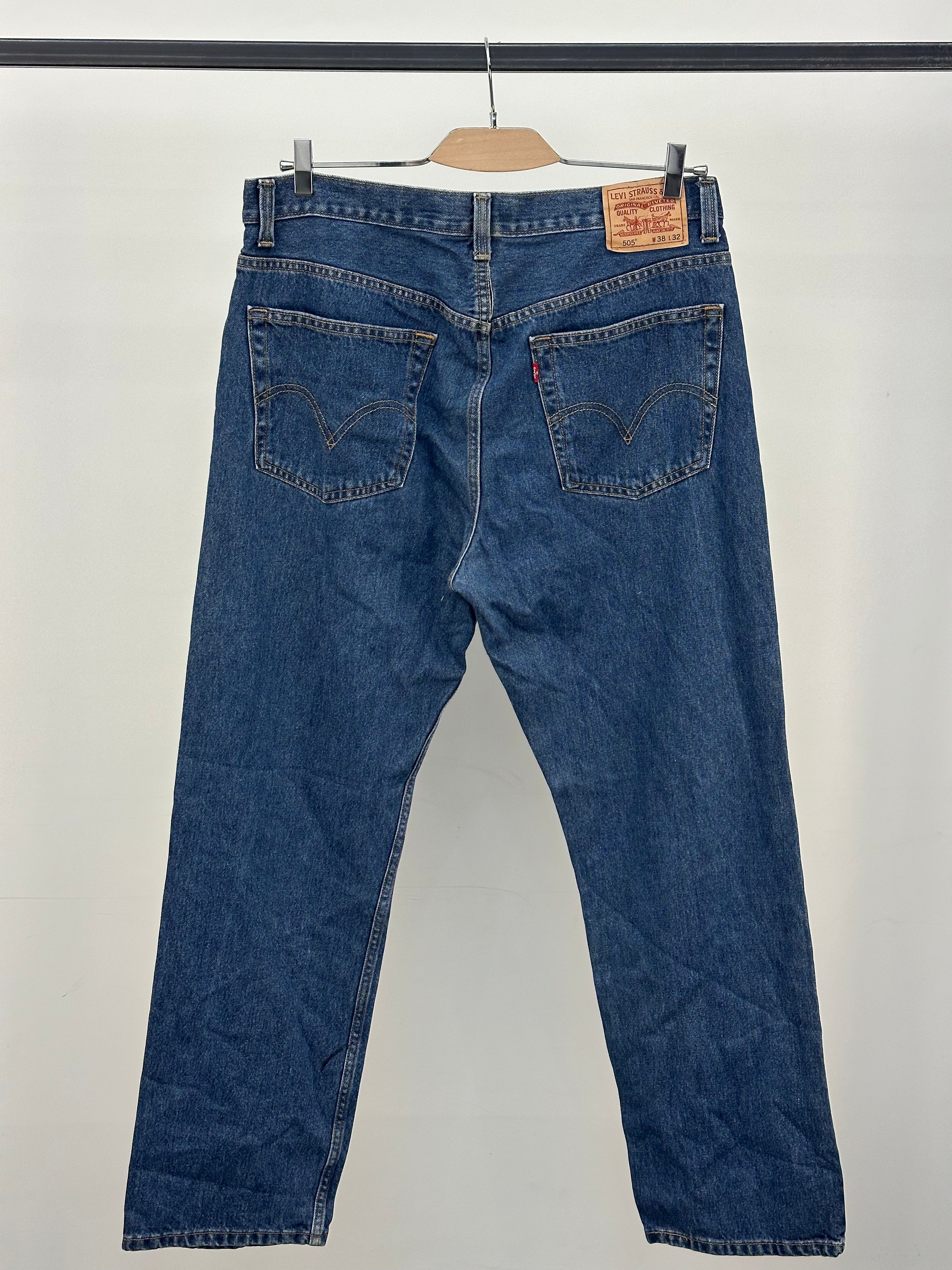 LEVI'S 505 REGULAR TAGLIA : 52 ITA = W38 L32