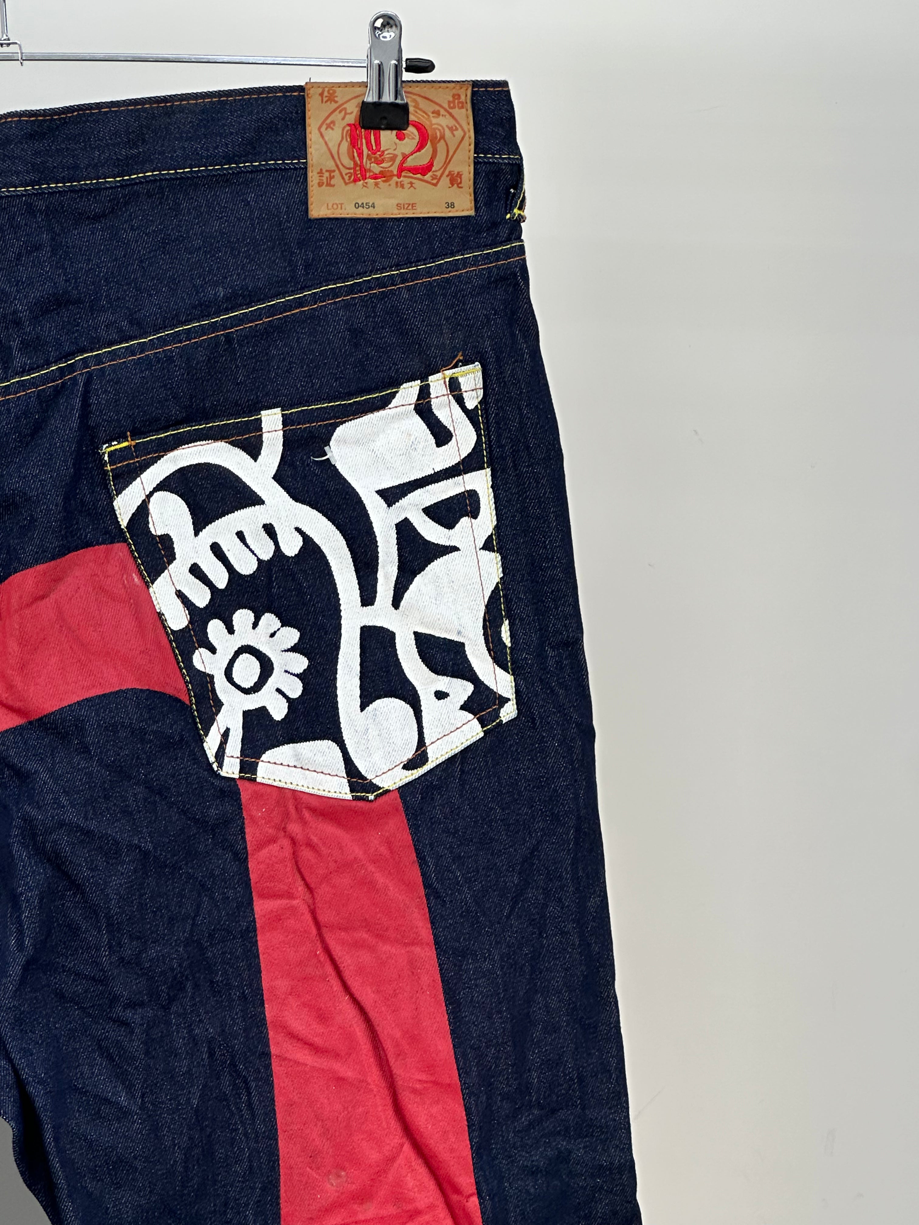 EVISU BAGGY FIT JAPANESE DENIM TAGLIA : 52 ITA = W38