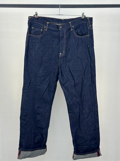 EVISU BAGGY FIT JAPANESE DENIM TAGLIA : 52 ITA = W38