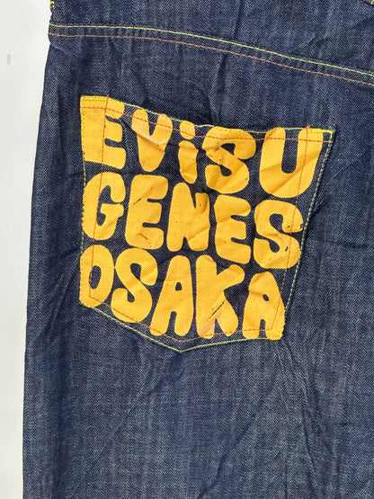 EVISU BAGGY FIT JAPANESE DENIM TAGLIA : 54 ITA = W40