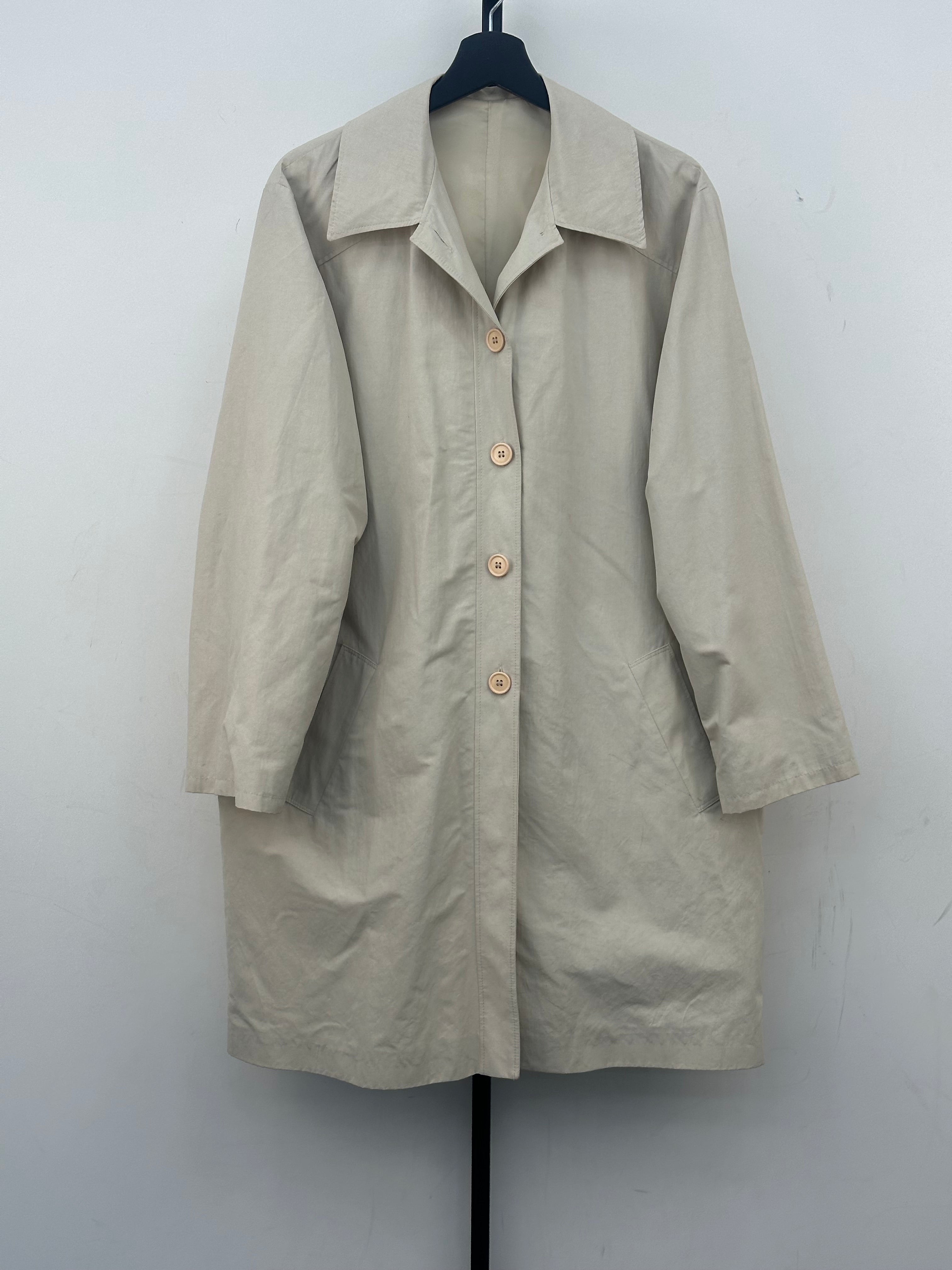 TRENCH INGLESE VINTAGE TAGLIA: L