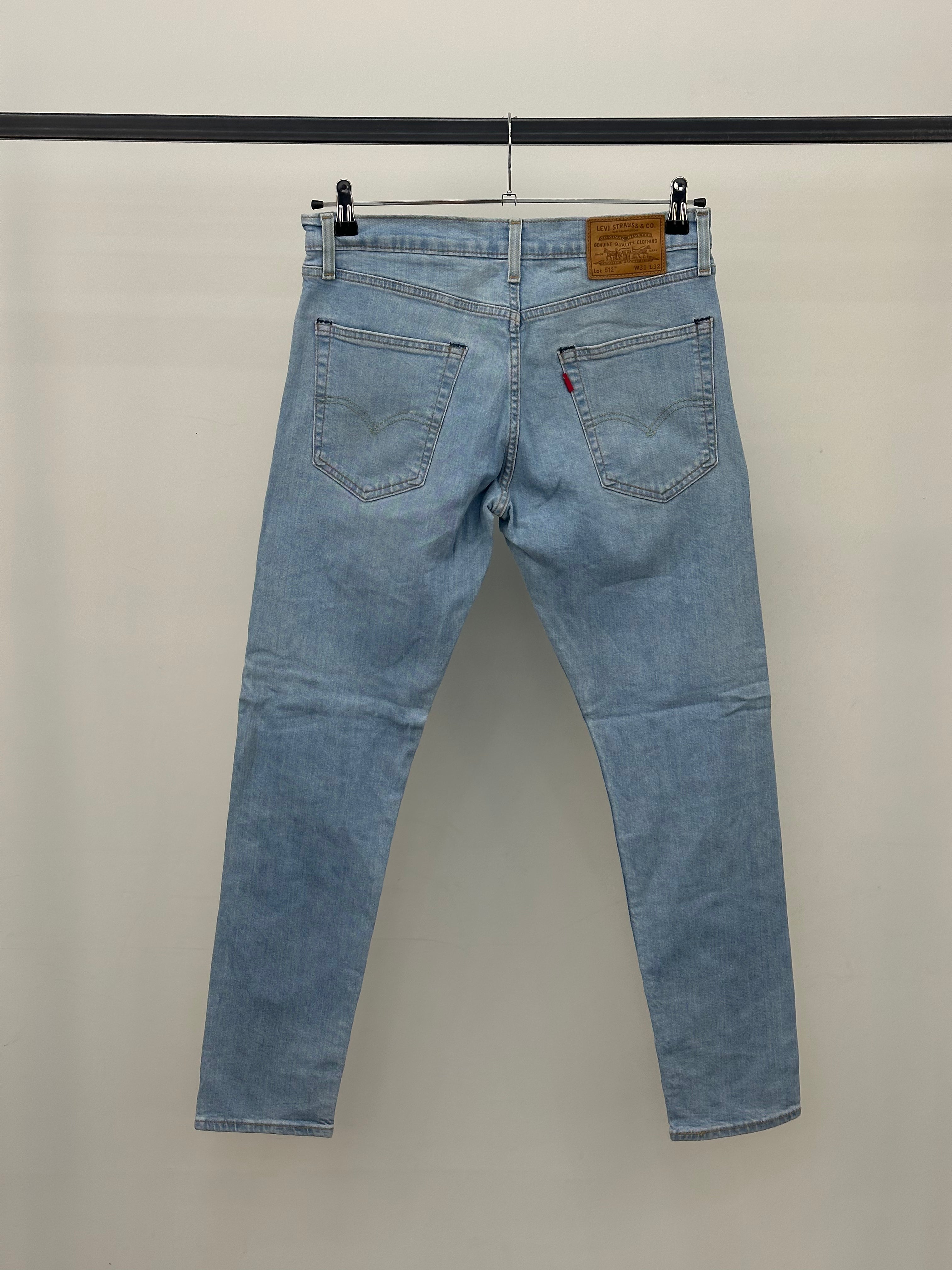 LEVI'S 512 SLIM FIT TAGLIA: 45 ITA = W31 L32